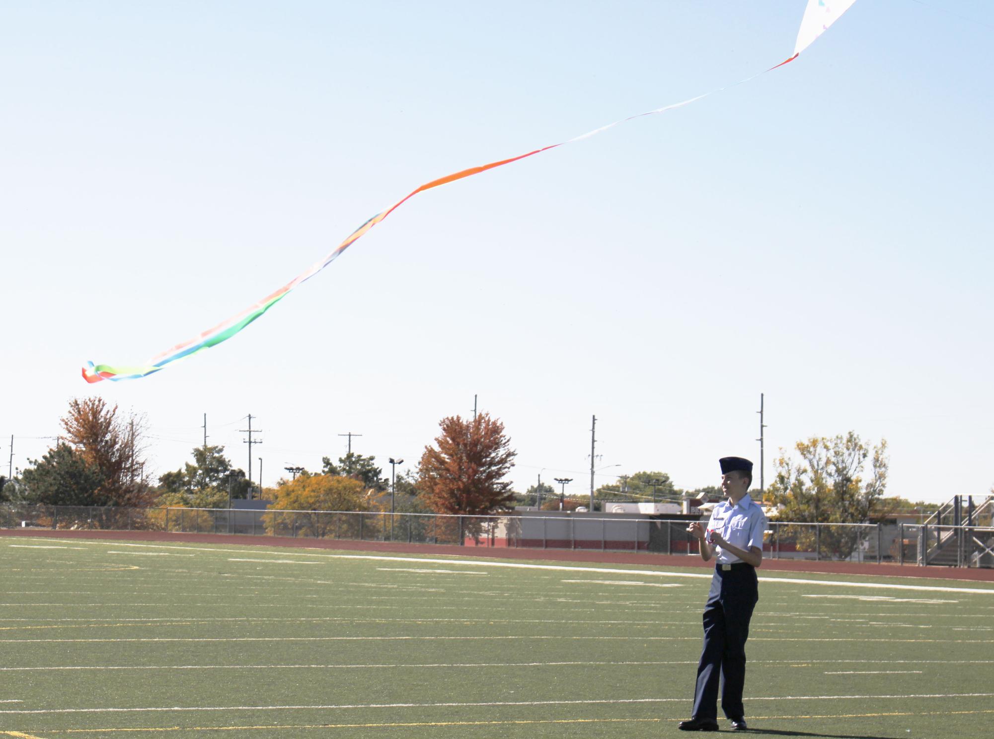 AFJROTC Kite Flying(Photos by Emily Crowell)