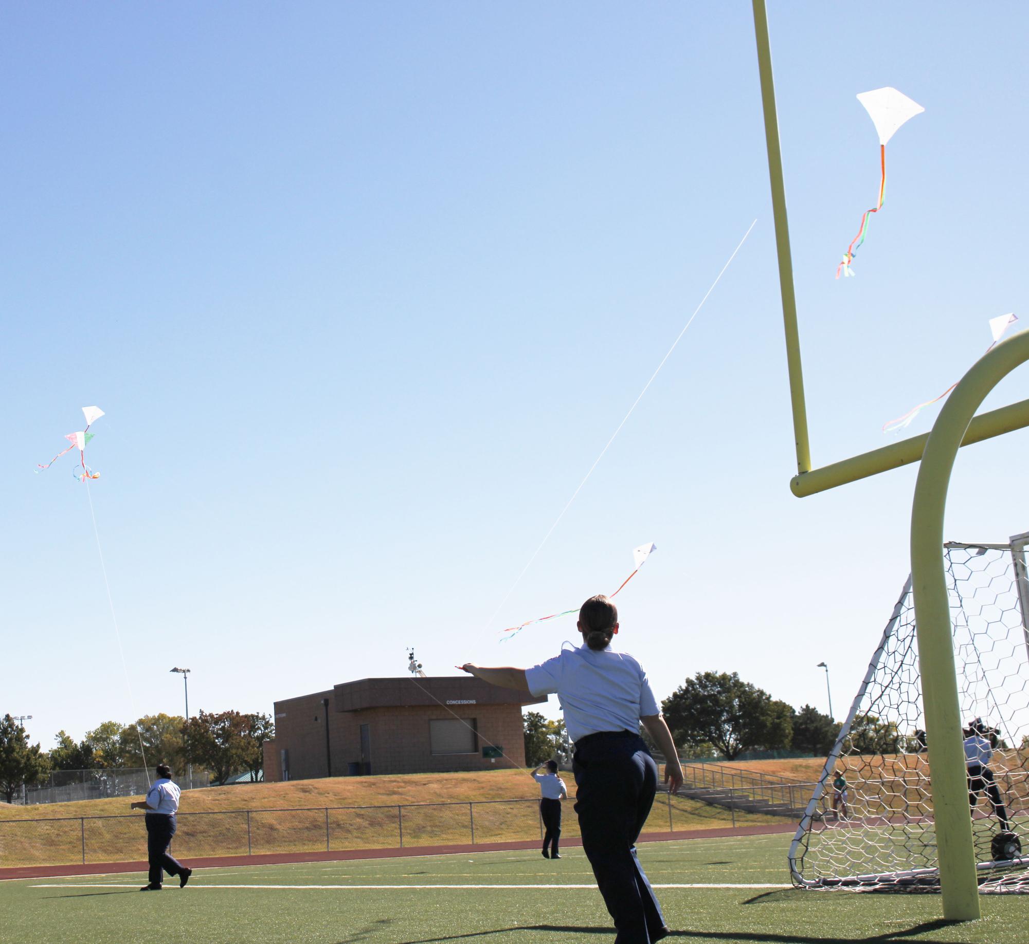 AFJROTC Kite Flying(Photos by Emily Crowell)