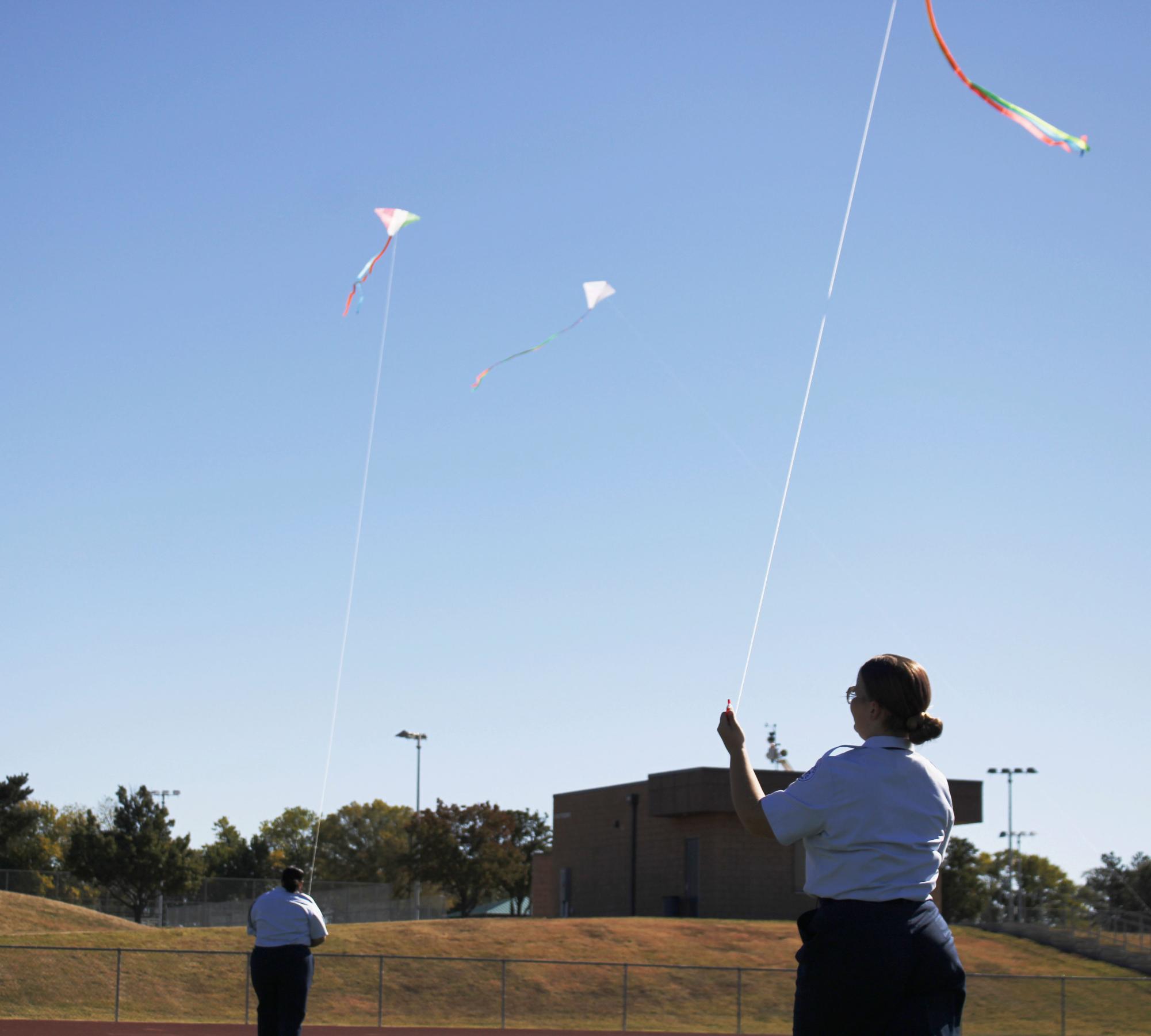 AFJROTC Kite Flying(Photos by Emily Crowell)