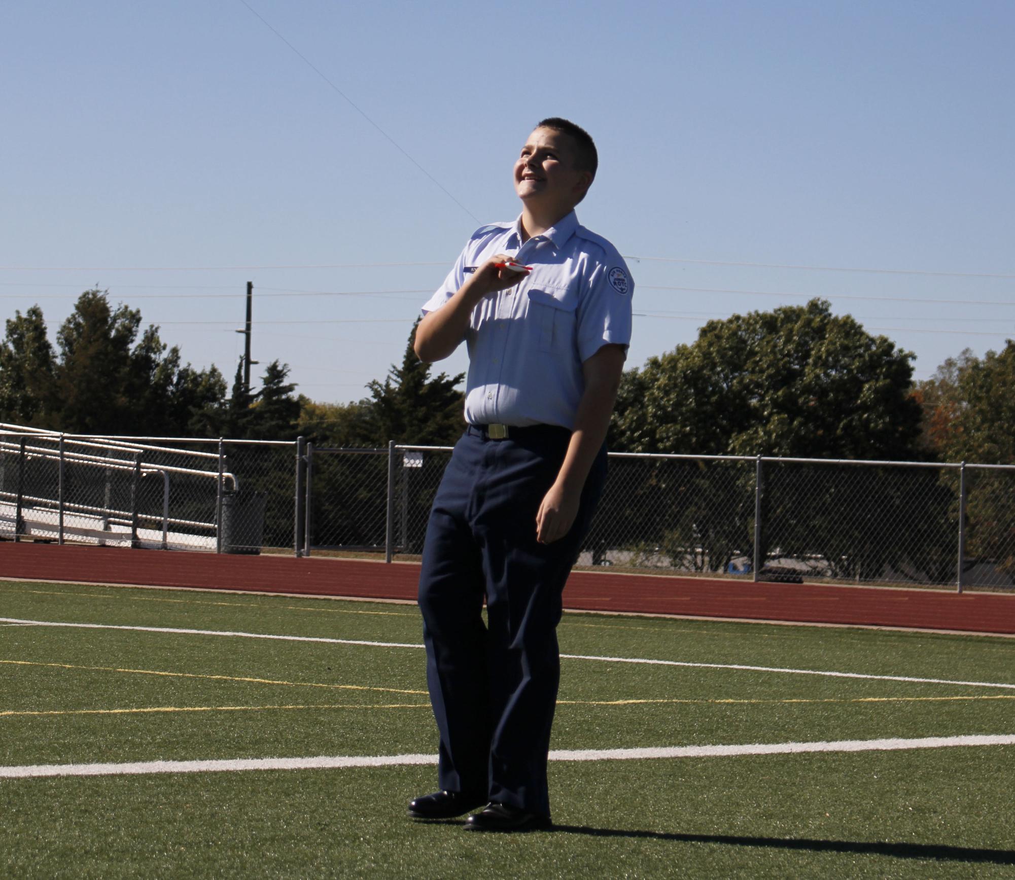 AFJROTC Kite Flying(Photos by Emily Crowell)