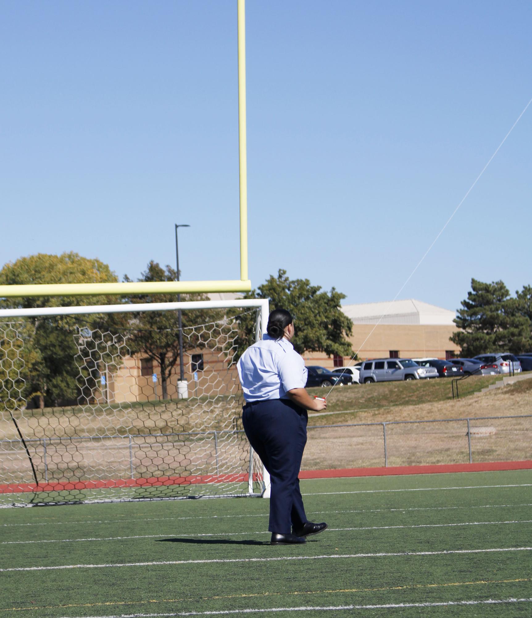 AFJROTC Kite Flying(Photos by Emily Crowell)