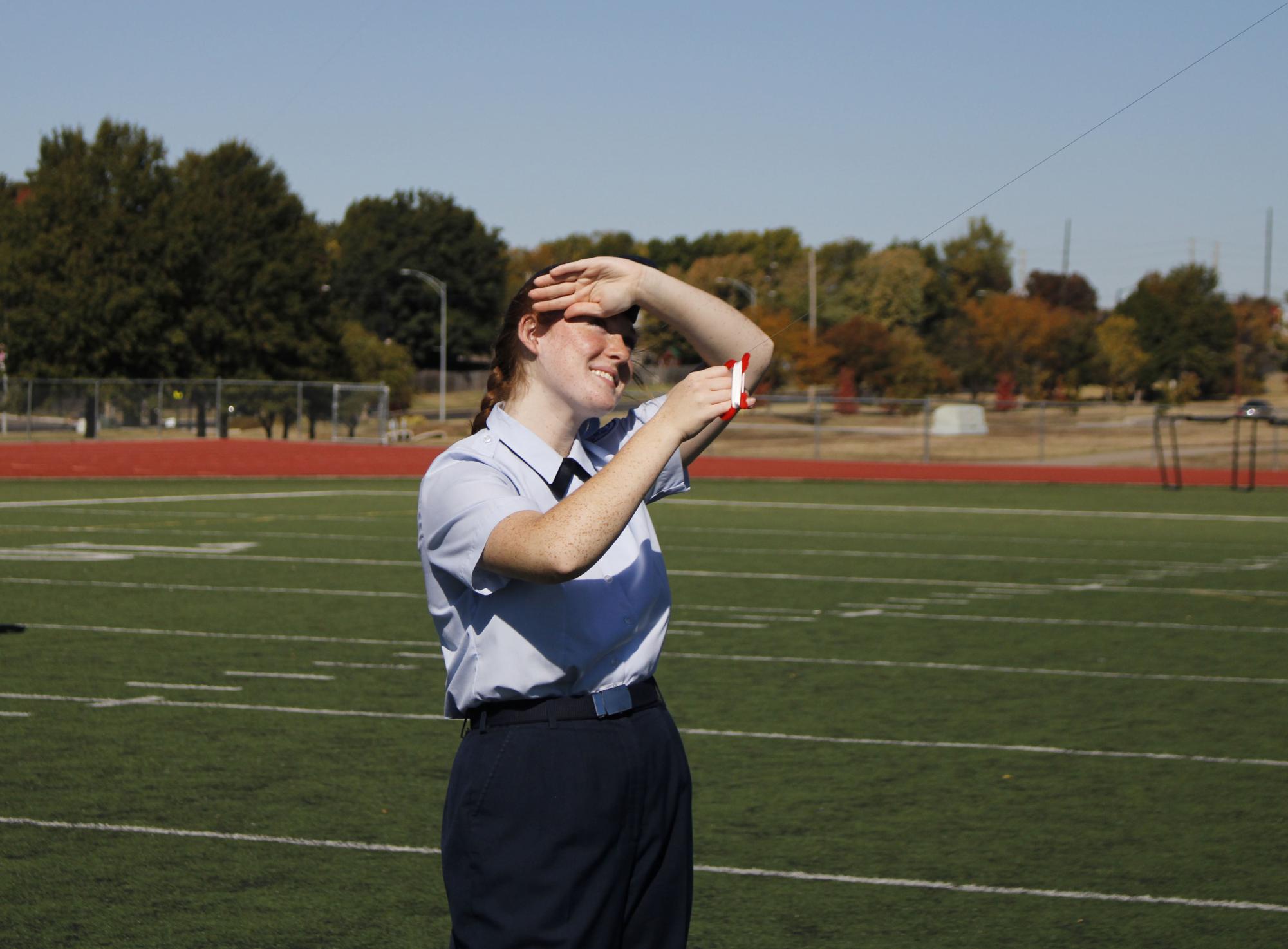 AFJROTC Kite Flying(Photos by Emily Crowell)