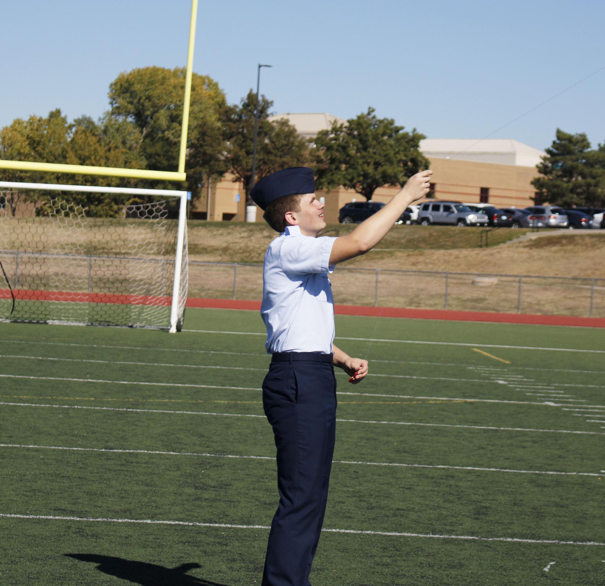 AFJROTC Kite Flying(Photos by Emily Crowell)