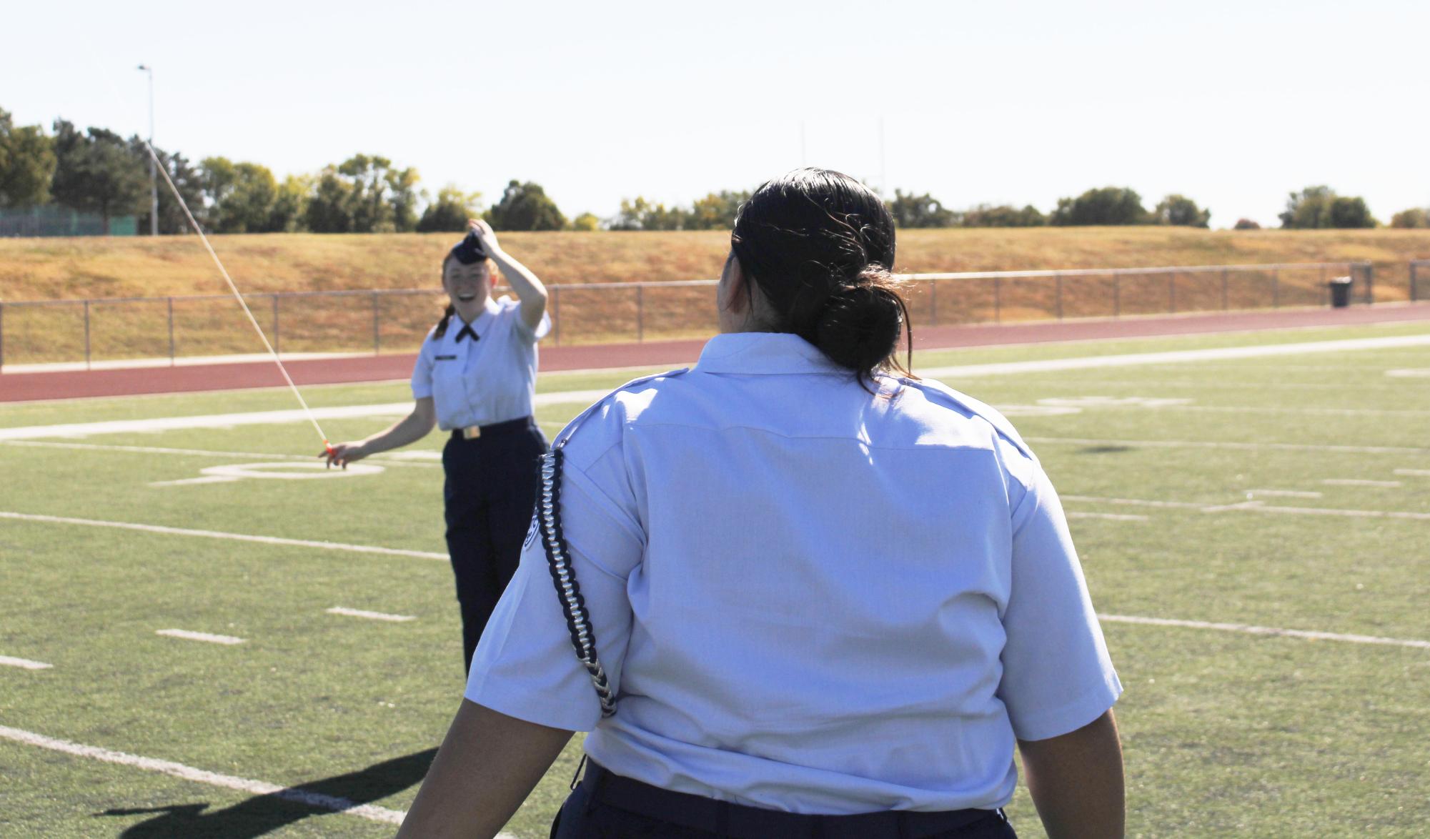 AFJROTC Kite Flying(Photos by Emily Crowell)