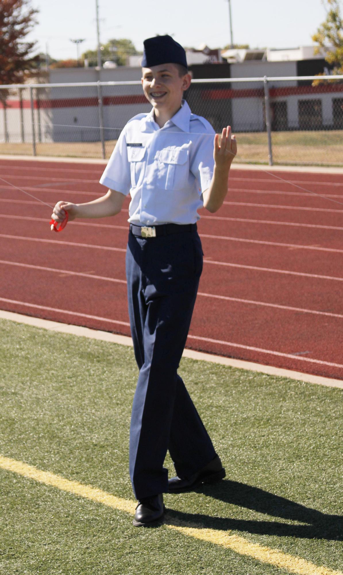 AFJROTC Kite Flying(Photos by Emily Crowell)