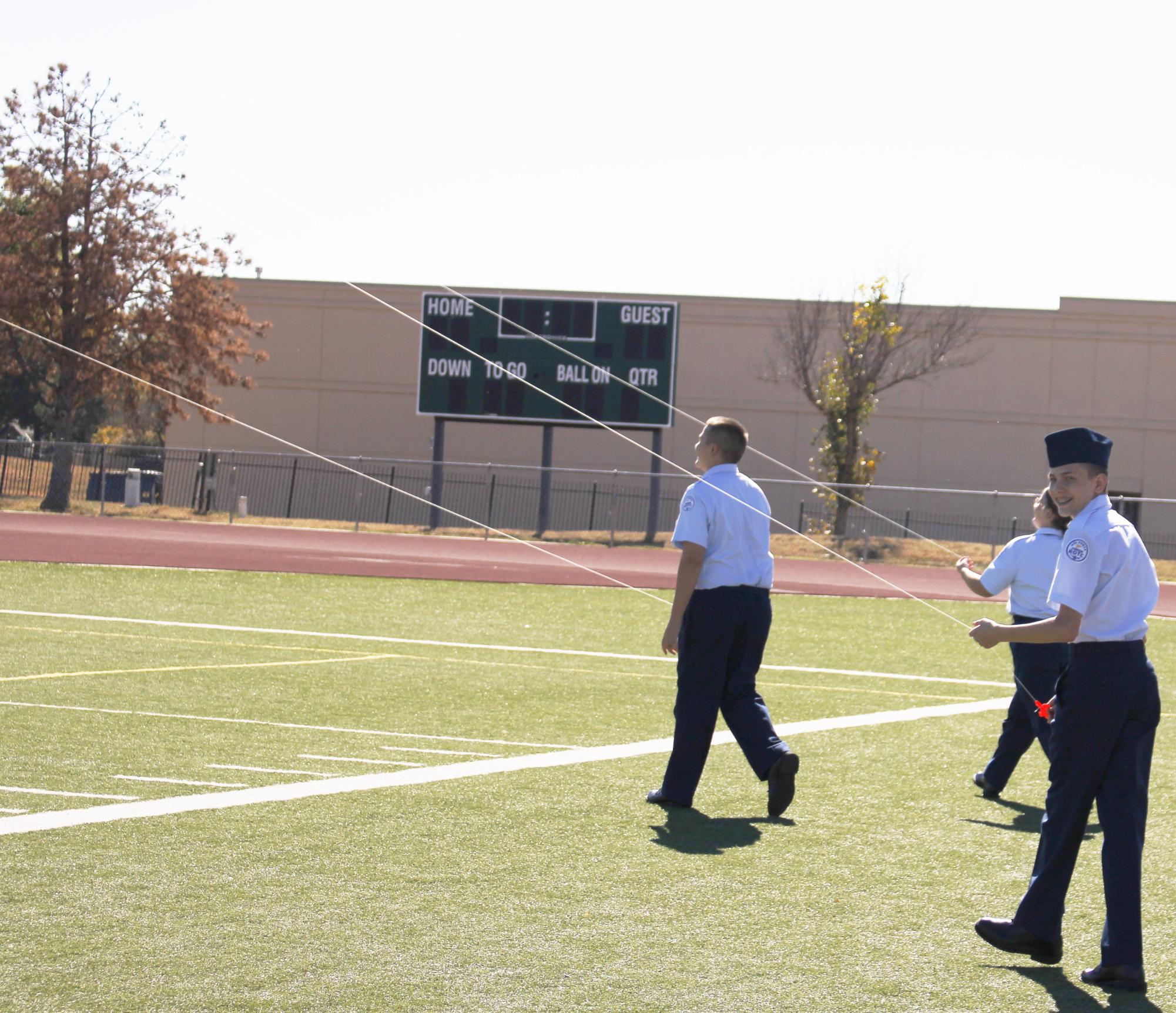 AFJROTC Kite Flying(Photos by Emily Crowell)