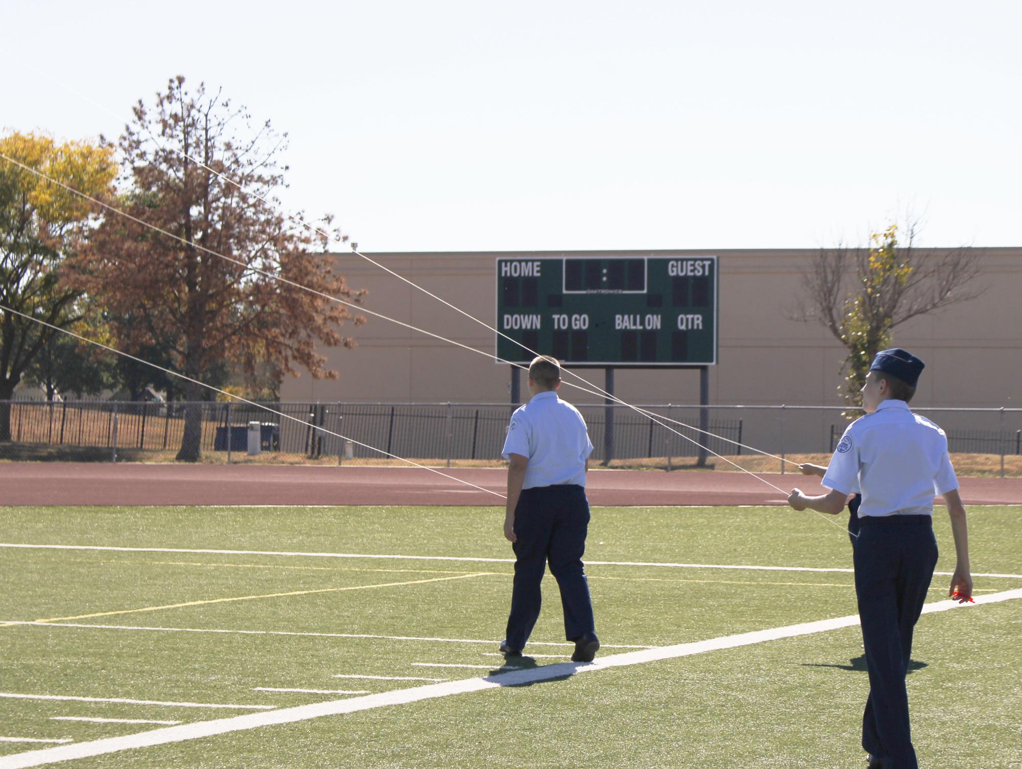 AFJROTC Kite Flying(Photos by Emily Crowell)