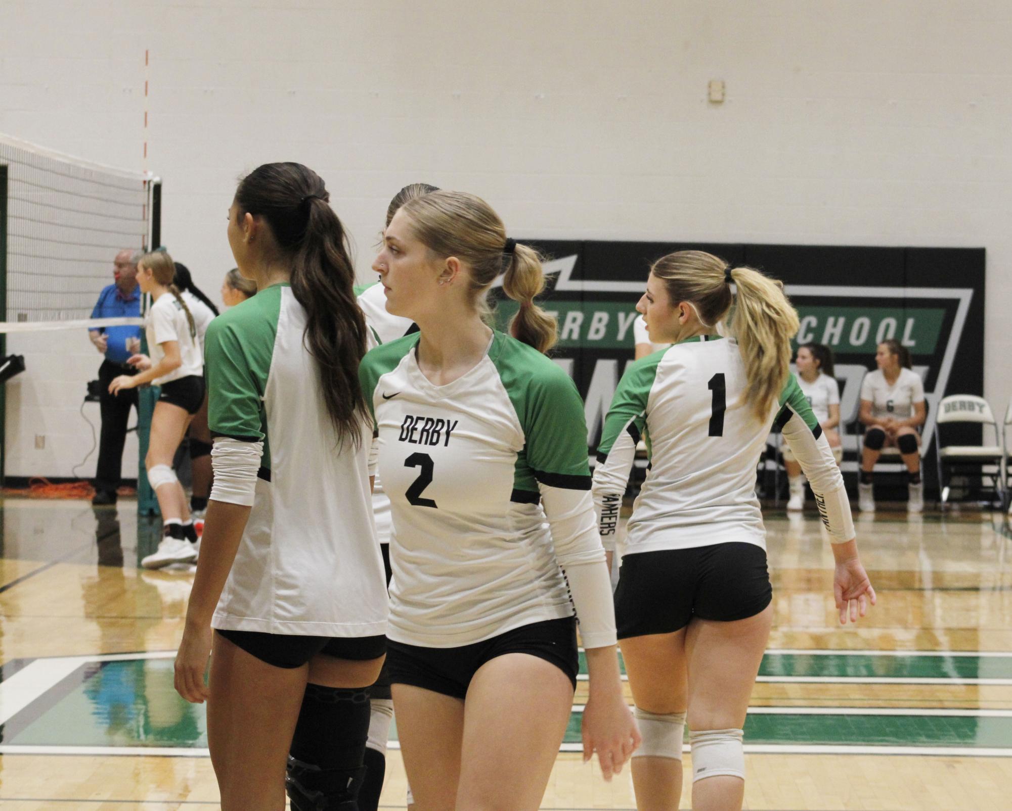 Varsity Volleyball (Photos by, Emily Crowell)