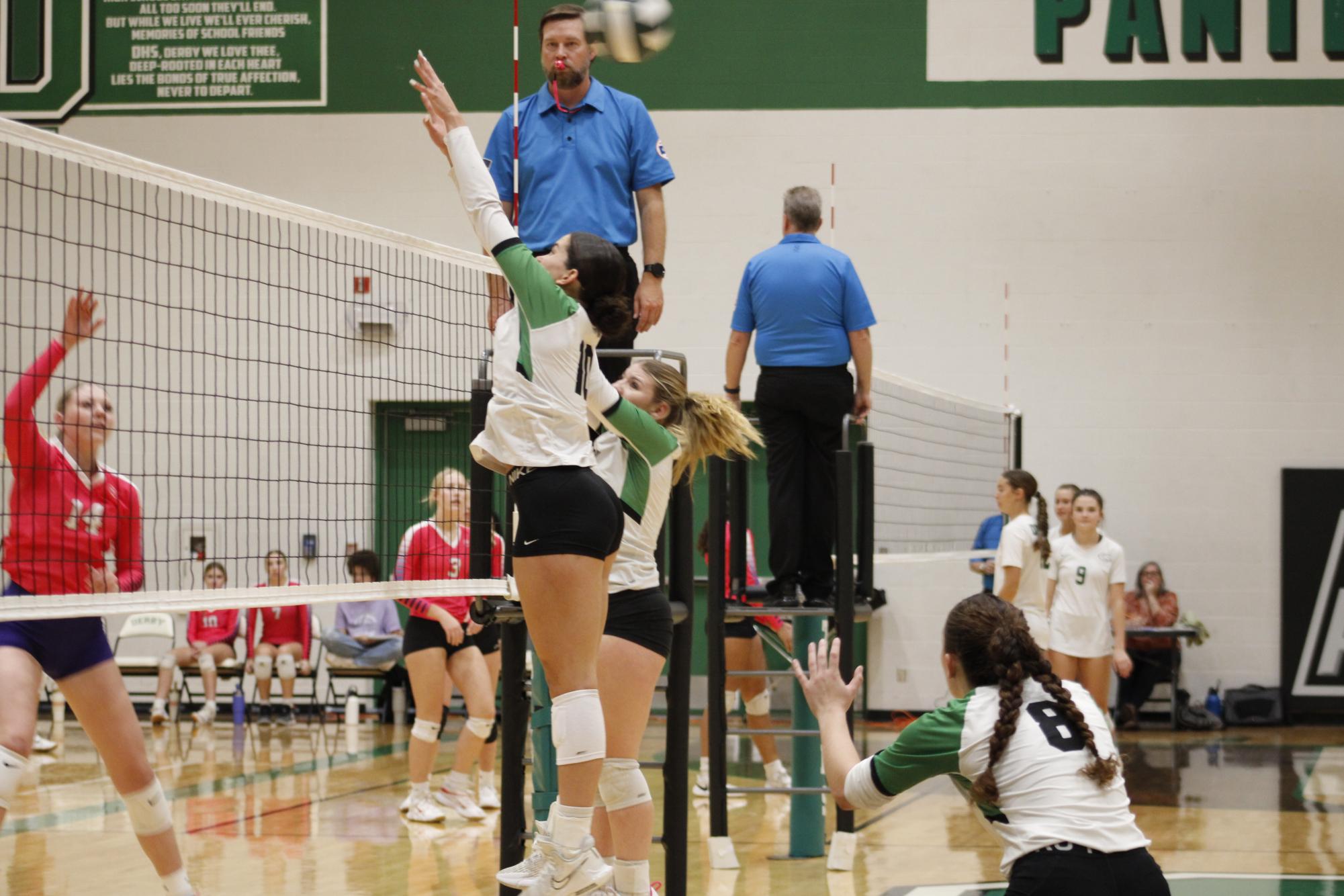 Varsity Volleyball (Photos by, Emily Crowell)