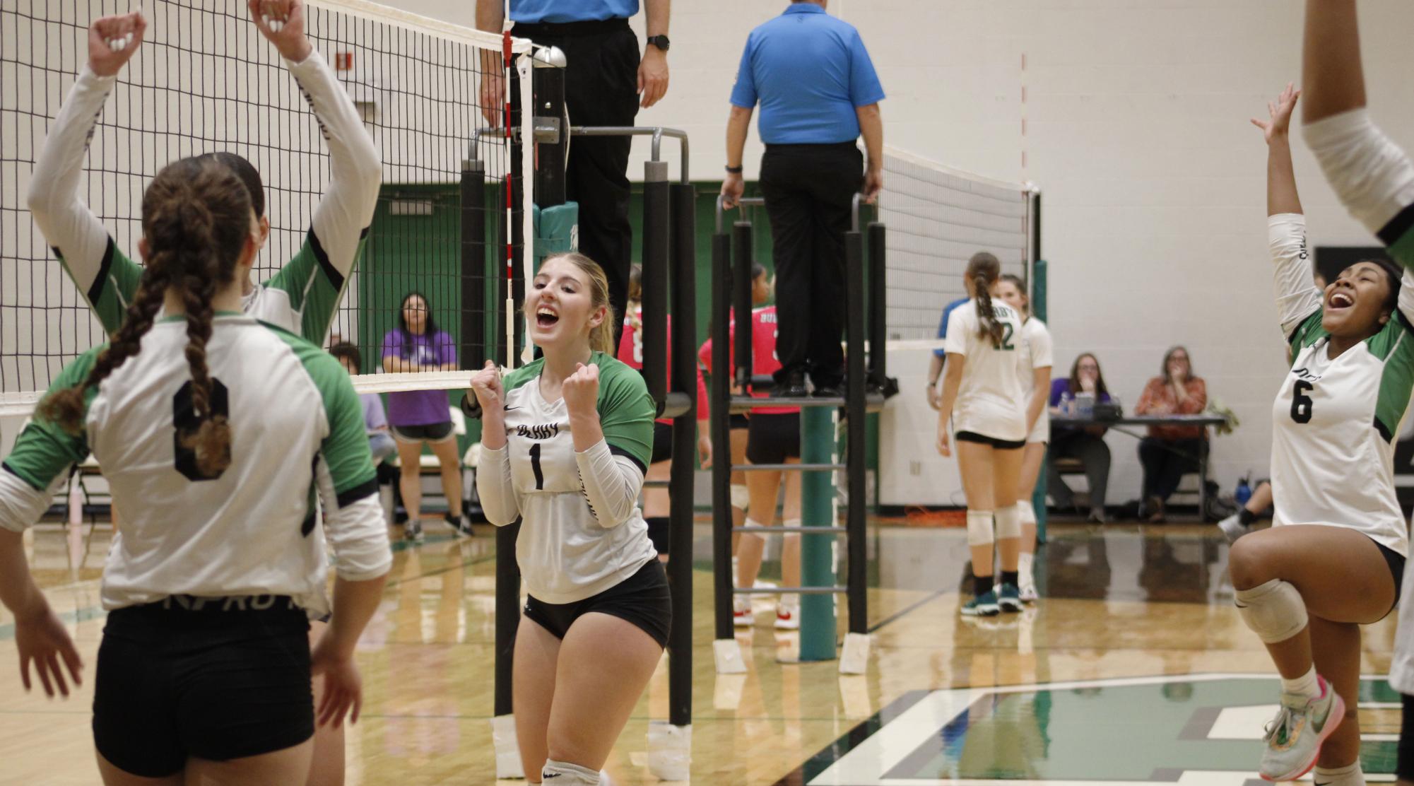 Varsity Volleyball (Photos by, Emily Crowell)