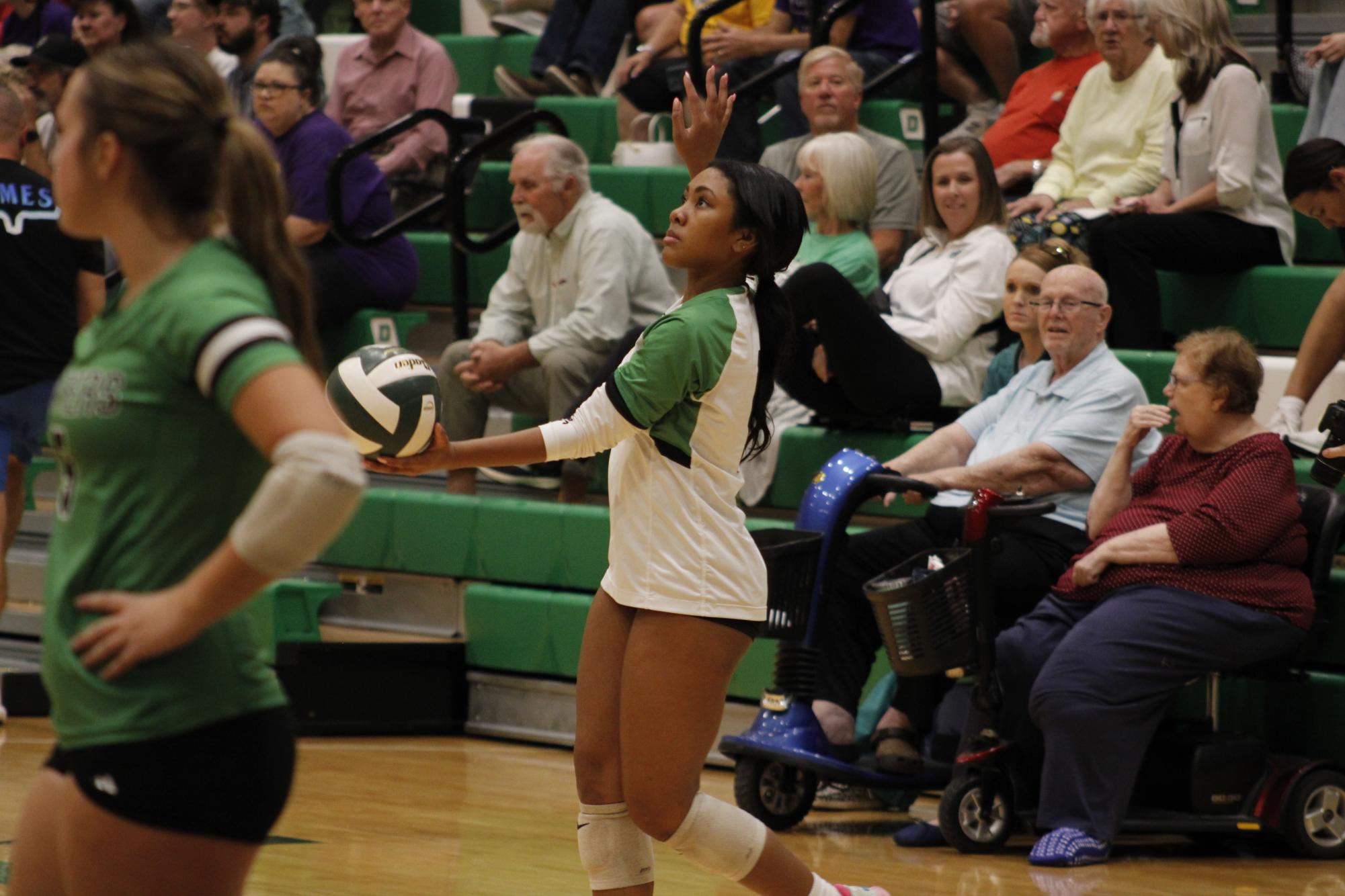 Varsity Volleyball (Photos by, Emily Crowell)