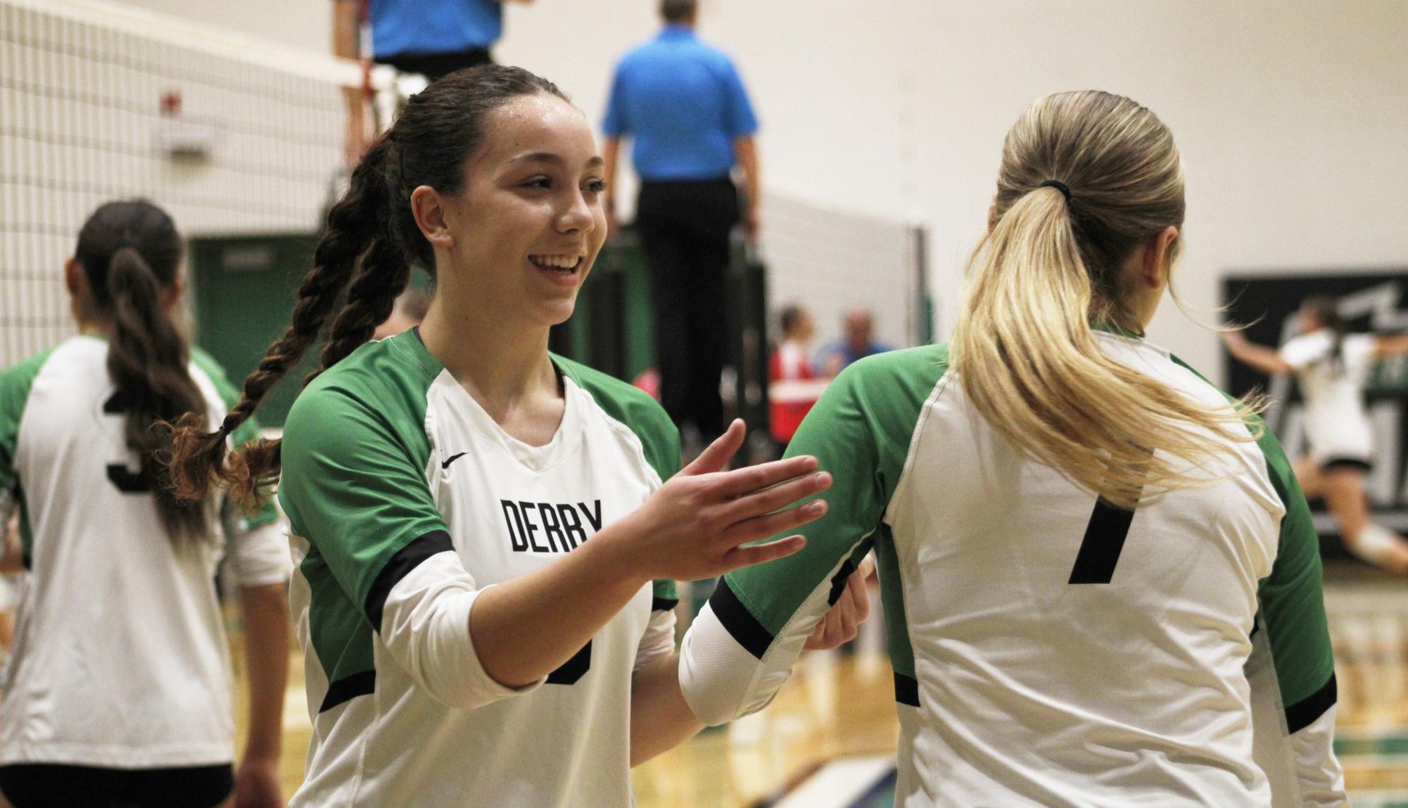 Varsity Volleyball (Photos by, Emily Crowell)