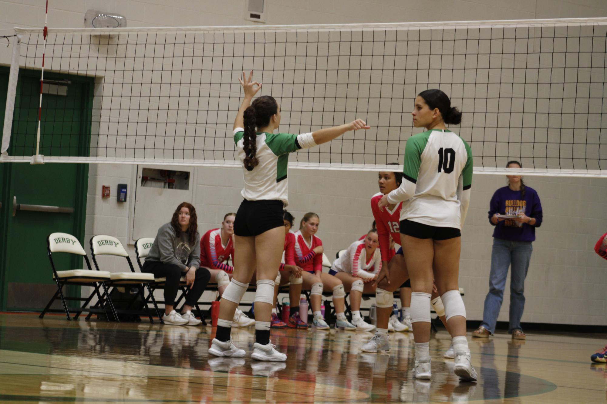 Varsity Volleyball (Photos by, Emily Crowell)