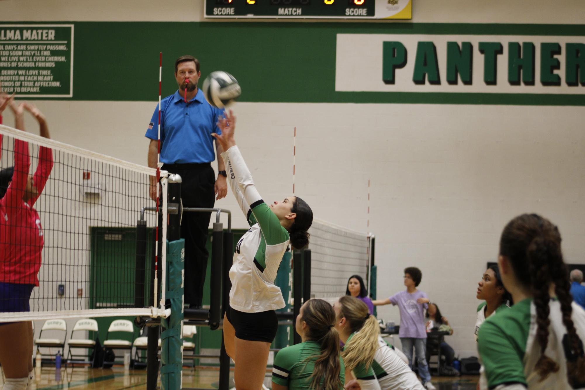 Varsity Volleyball (Photos by, Emily Crowell)