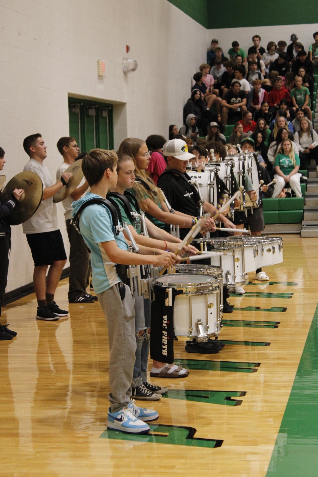 Homecoming pep assembly (Photos by Madison Quade)