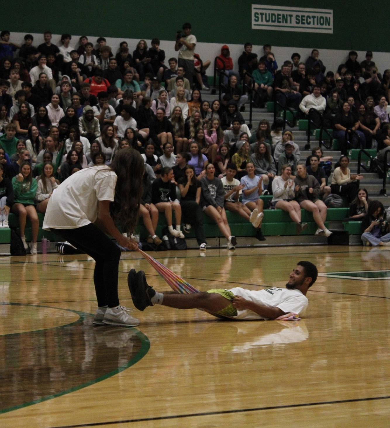 Homecoming pep assembly (Photos by Madison Quade)