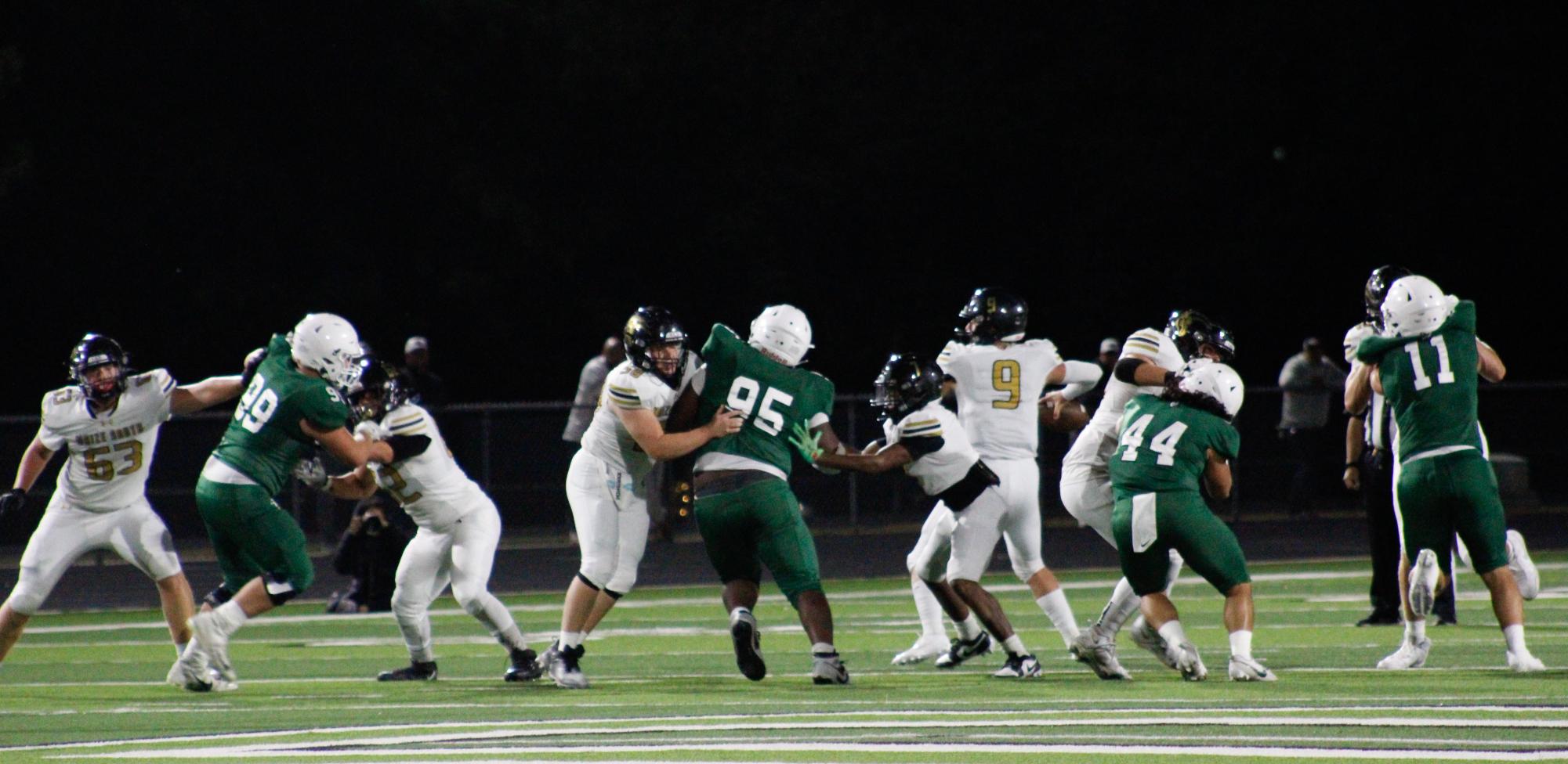 Football vs Maize south (Photos by Holly Bookout)