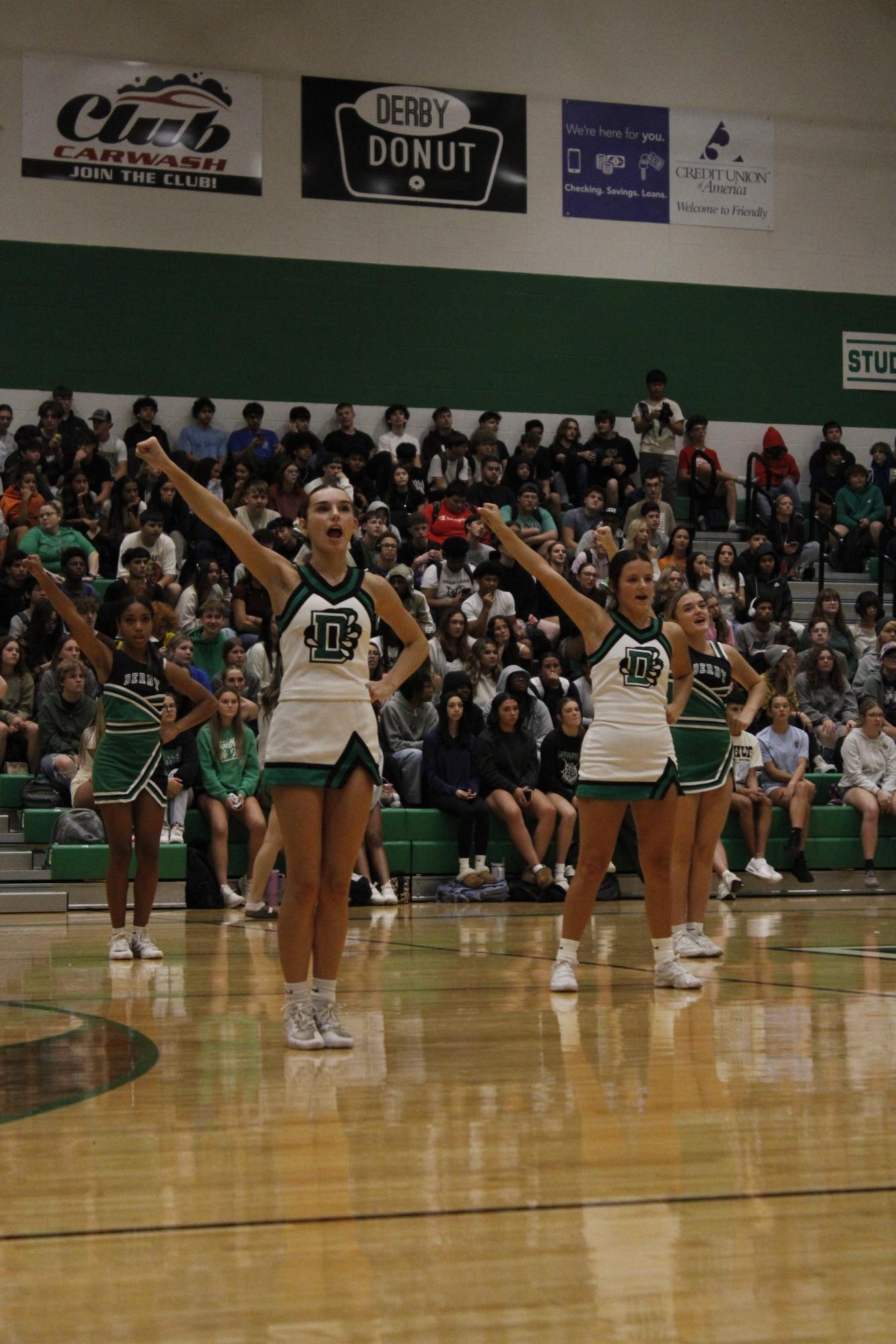 Homecoming pep assembly (Photos by Madison Quade)