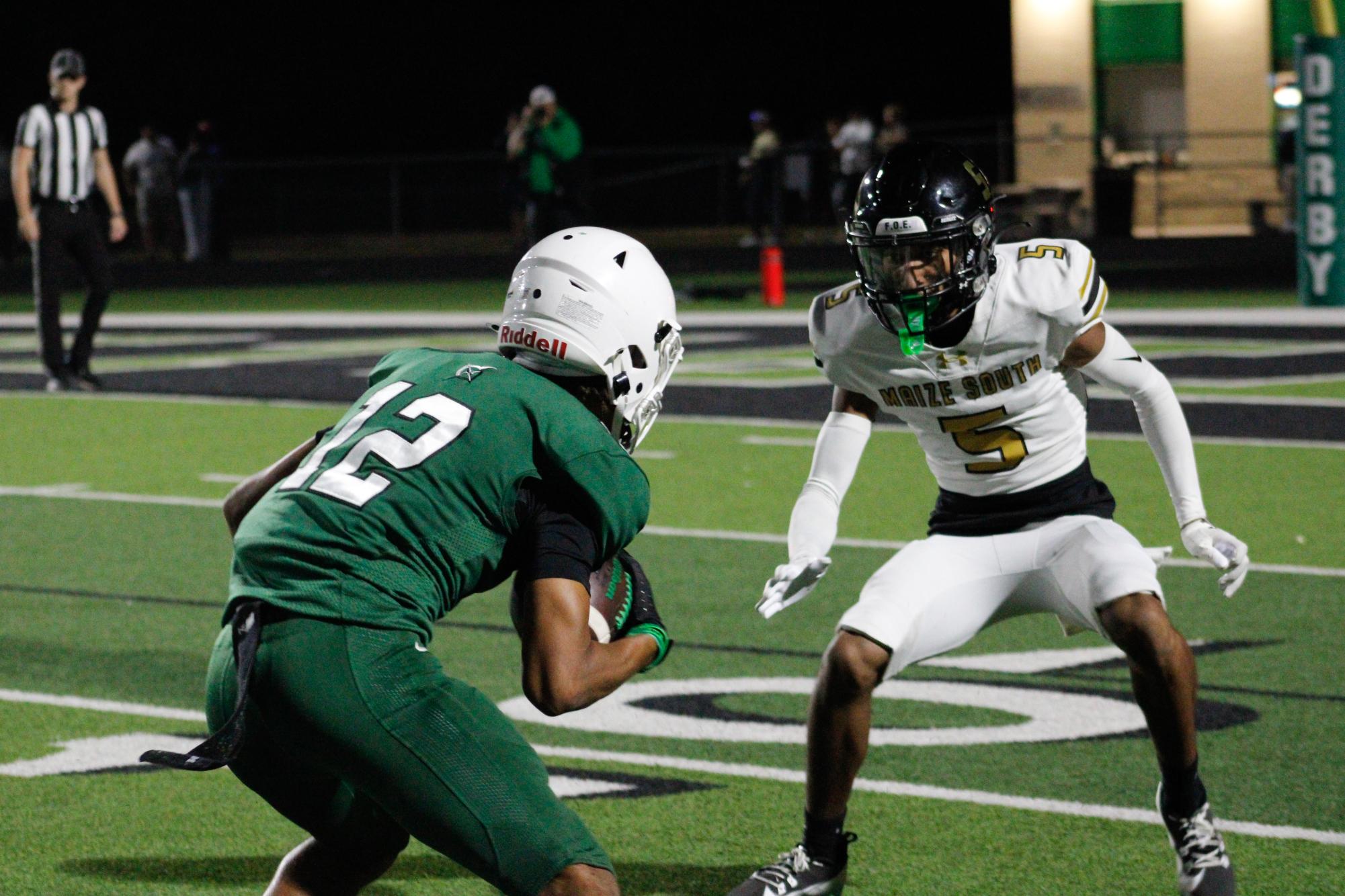 Football vs Maize south (Photos by Holly Bookout)