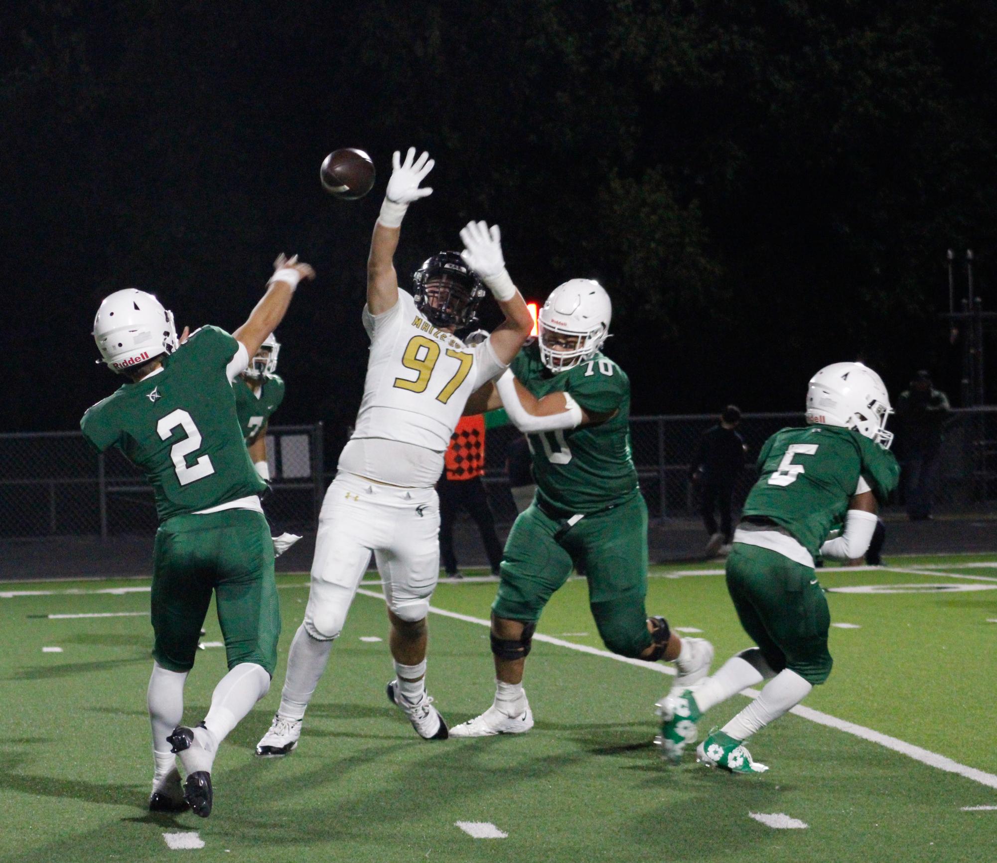 Football vs Maize south (Photos by Holly Bookout)