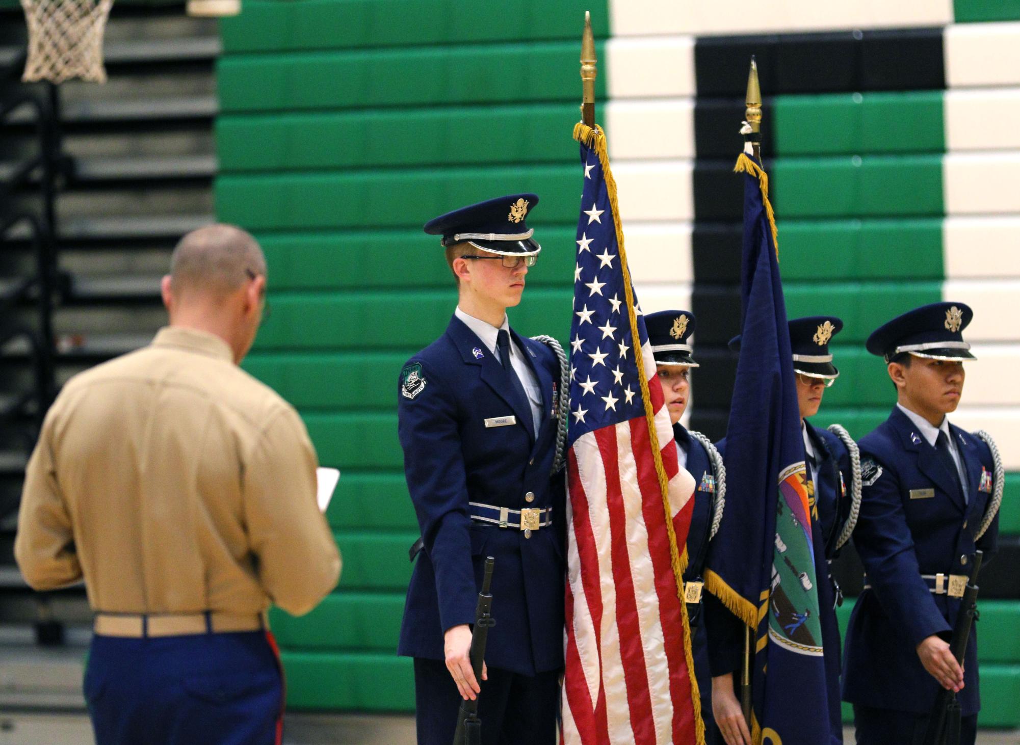 AFJROTC Drill Meet (Photos by Maggie Elliott)