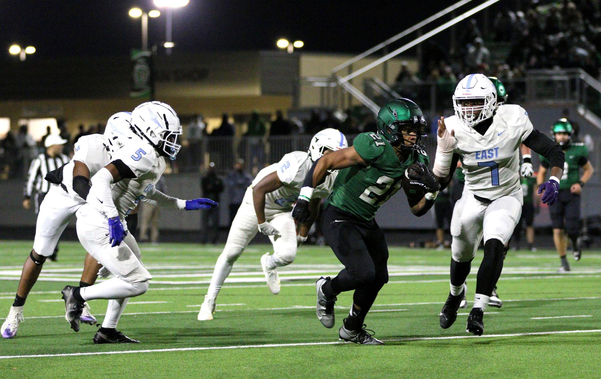 Football vs. Wichita East (Photos by Maggie Elliott)