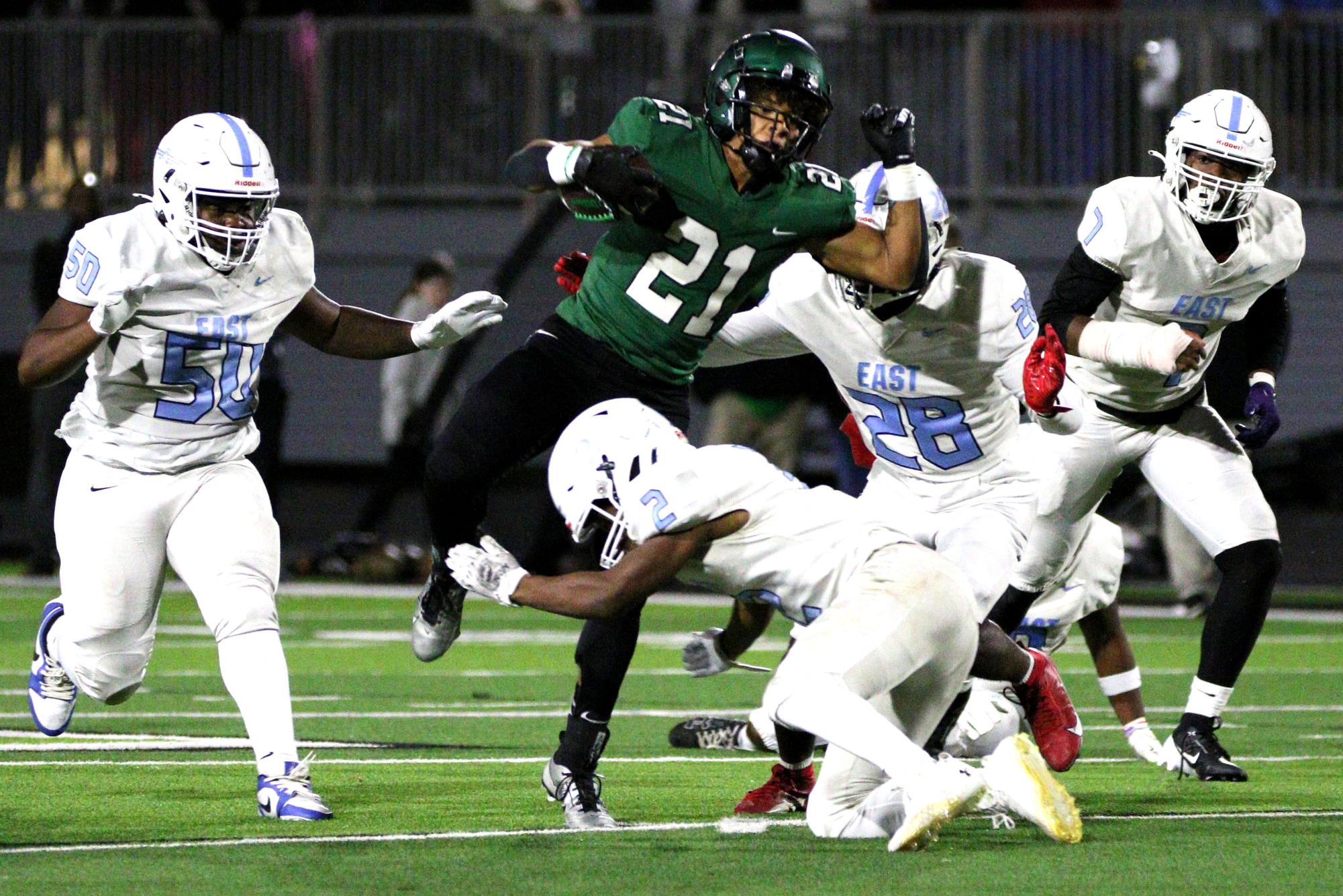 Football vs. Wichita East (Photos by Maggie Elliott)