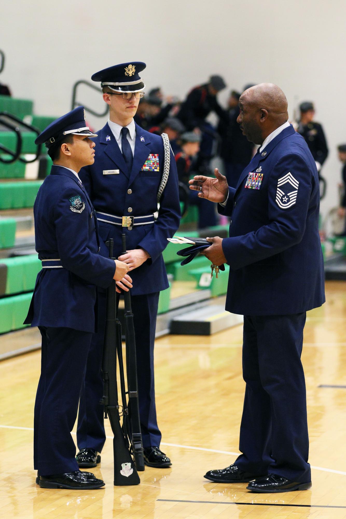 AFJROTC Drill Meet (Photos by Maggie Elliott)