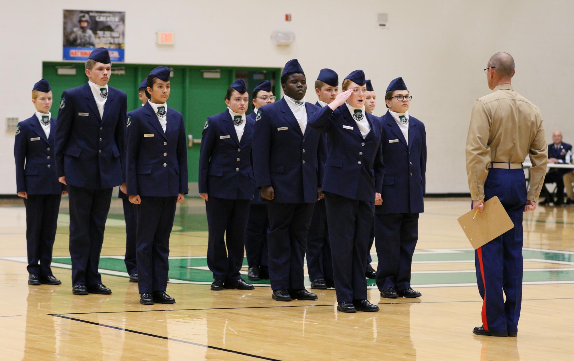 AFJROTC Drill Meet (Photos by Maggie Elliott)