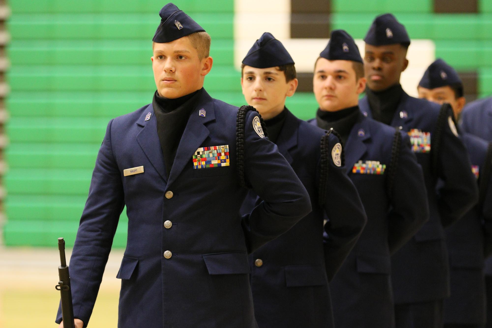 AFJROTC Drill Meet (Photos by Maggie Elliott)