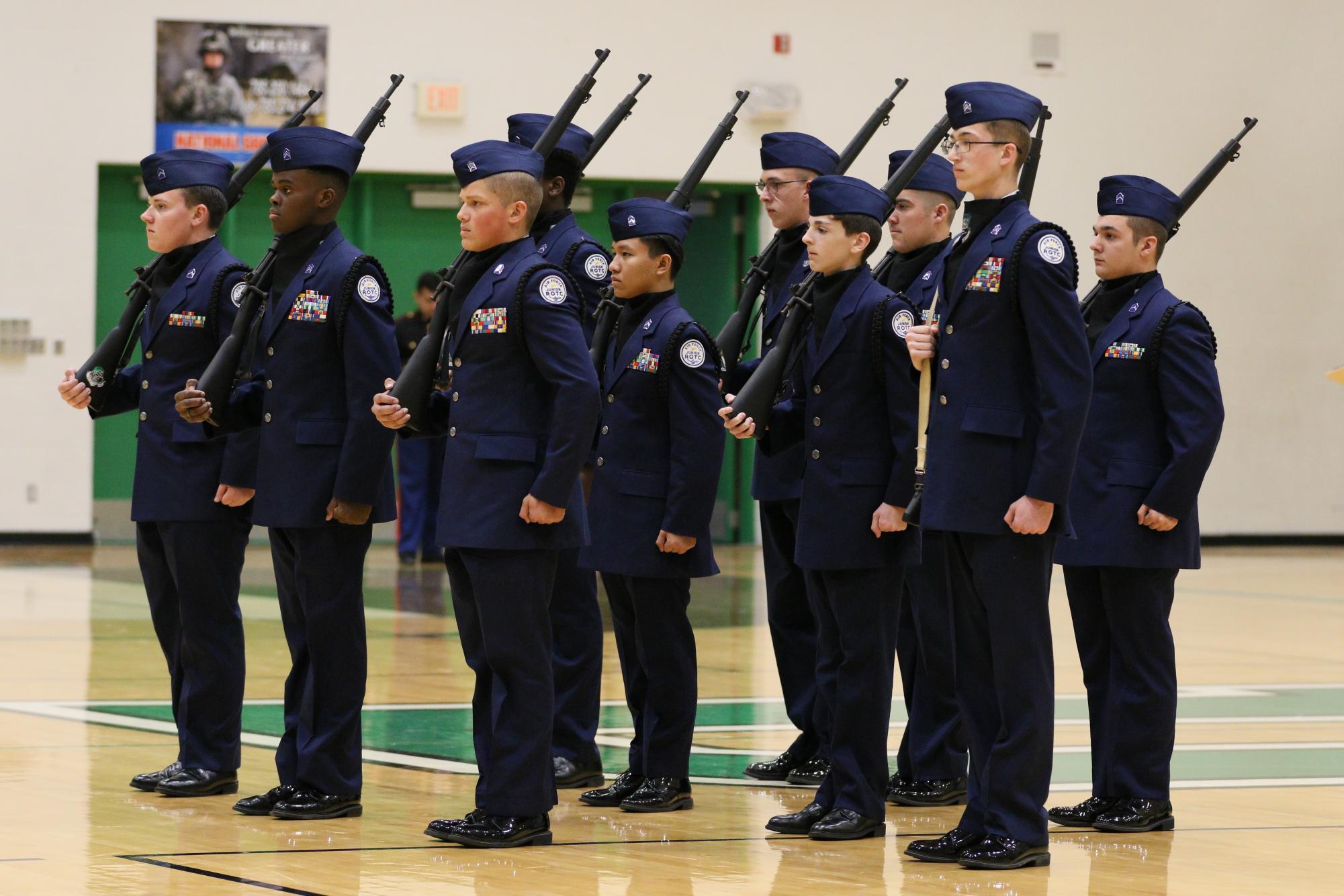 AFJROTC Drill Meet (Photos by Maggie Elliott)