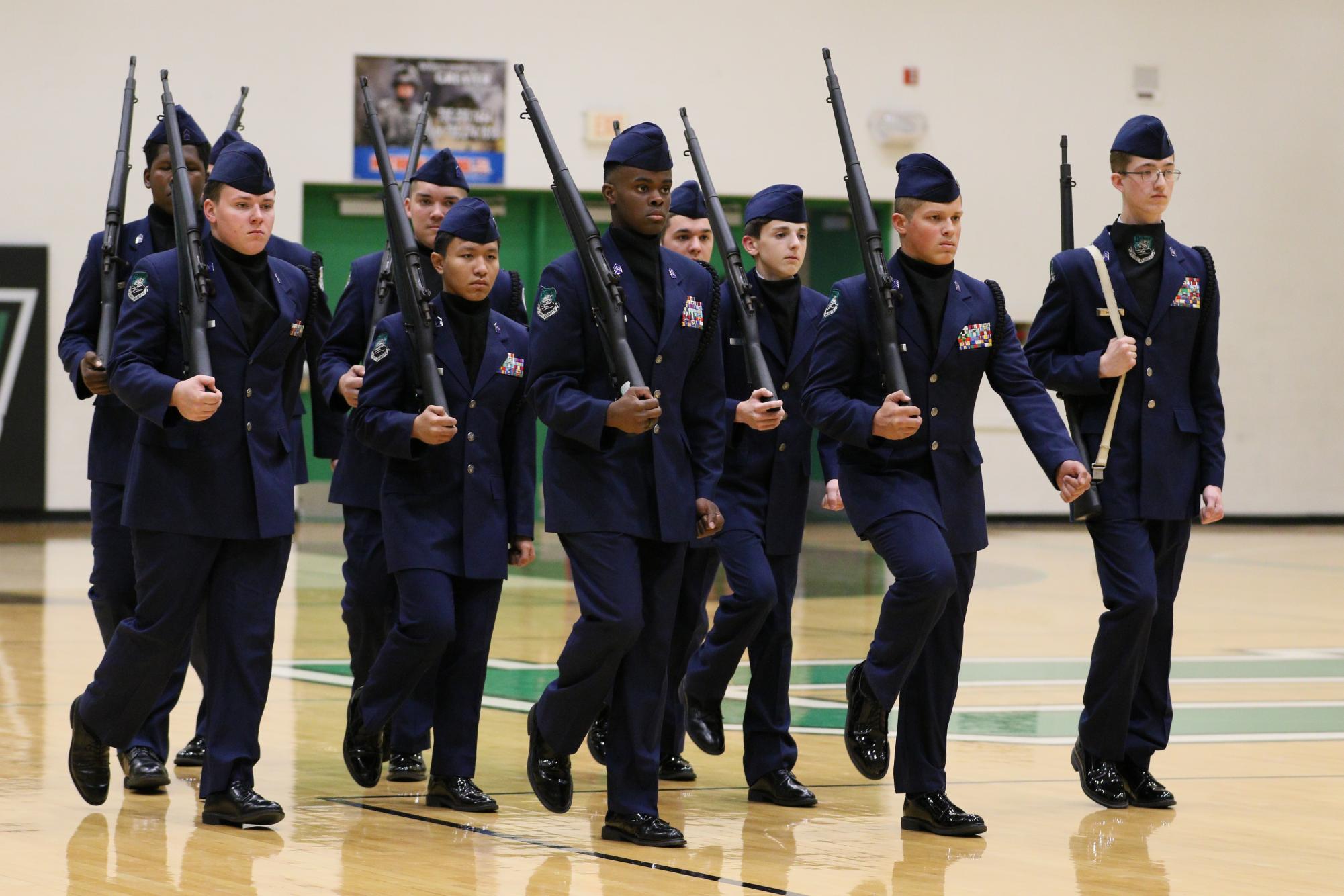 AFJROTC Drill Meet (Photos by Maggie Elliott)