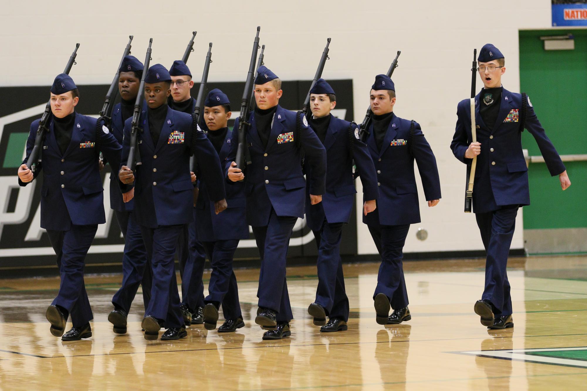 AFJROTC Drill Meet (Photos by Maggie Elliott)