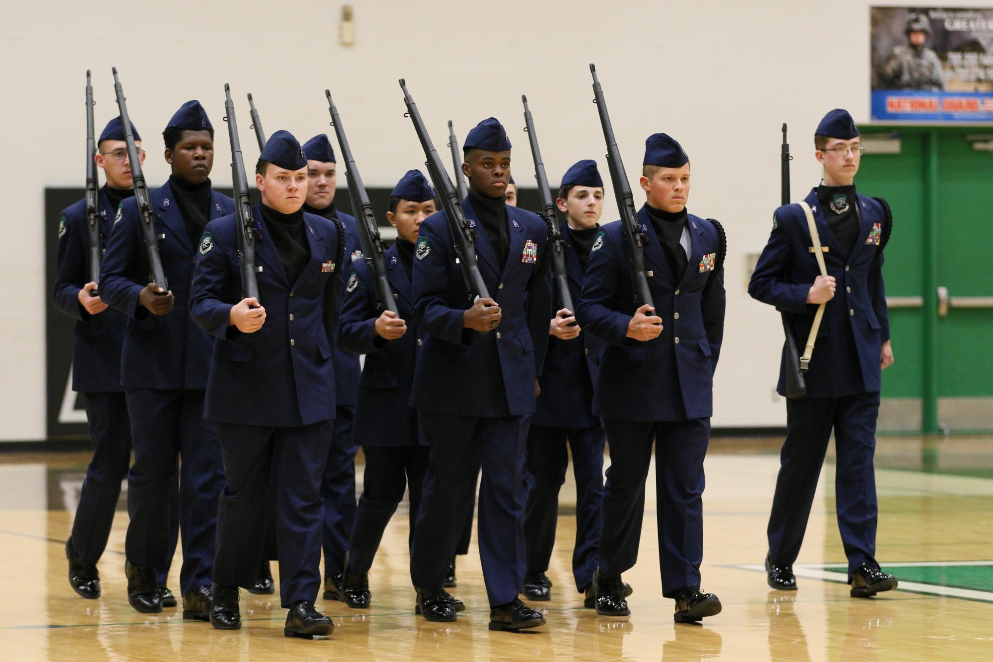 AFJROTC Drill Meet (Photos by Maggie Elliott)