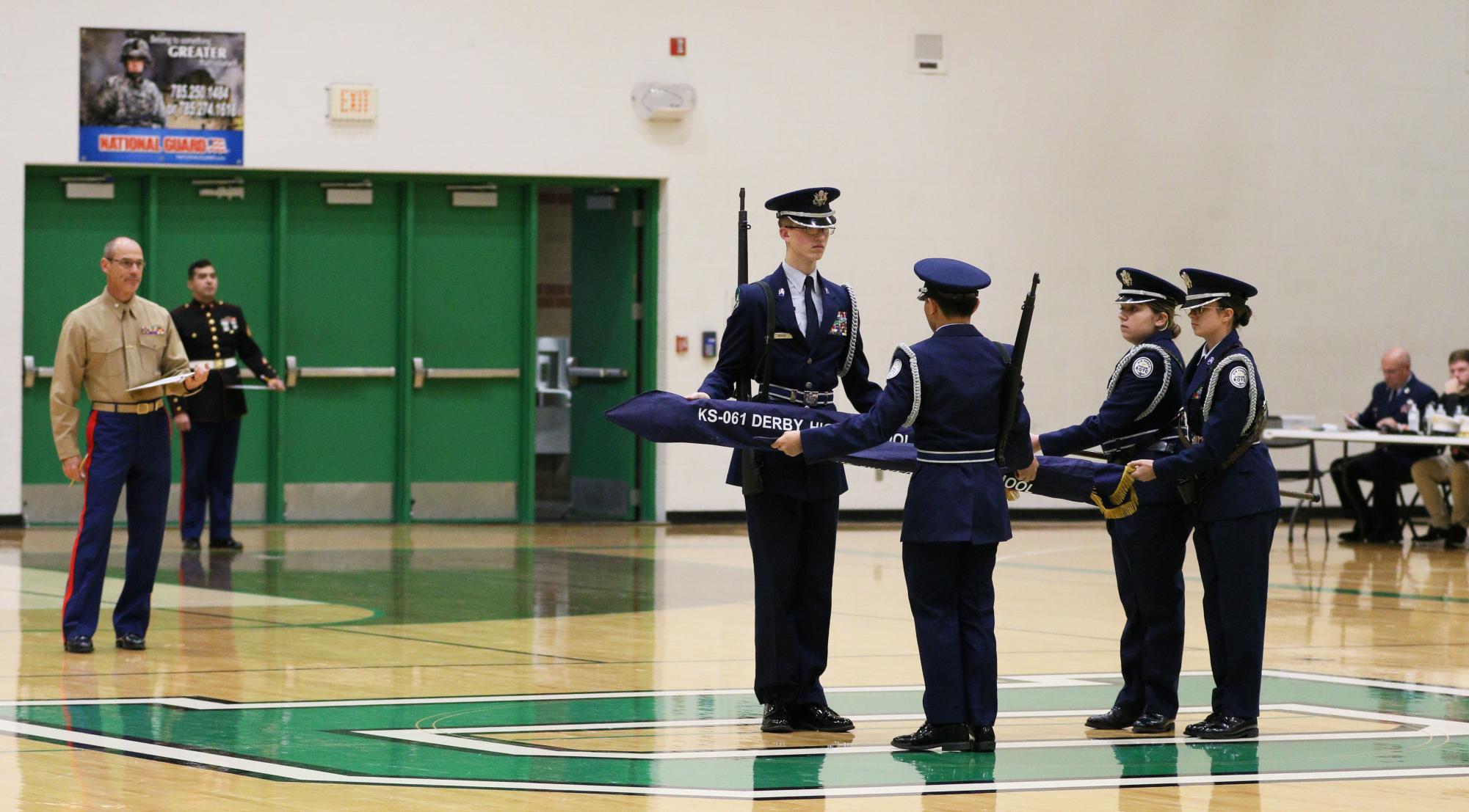 AFJROTC Drill Meet (Photos by Maggie Elliott)