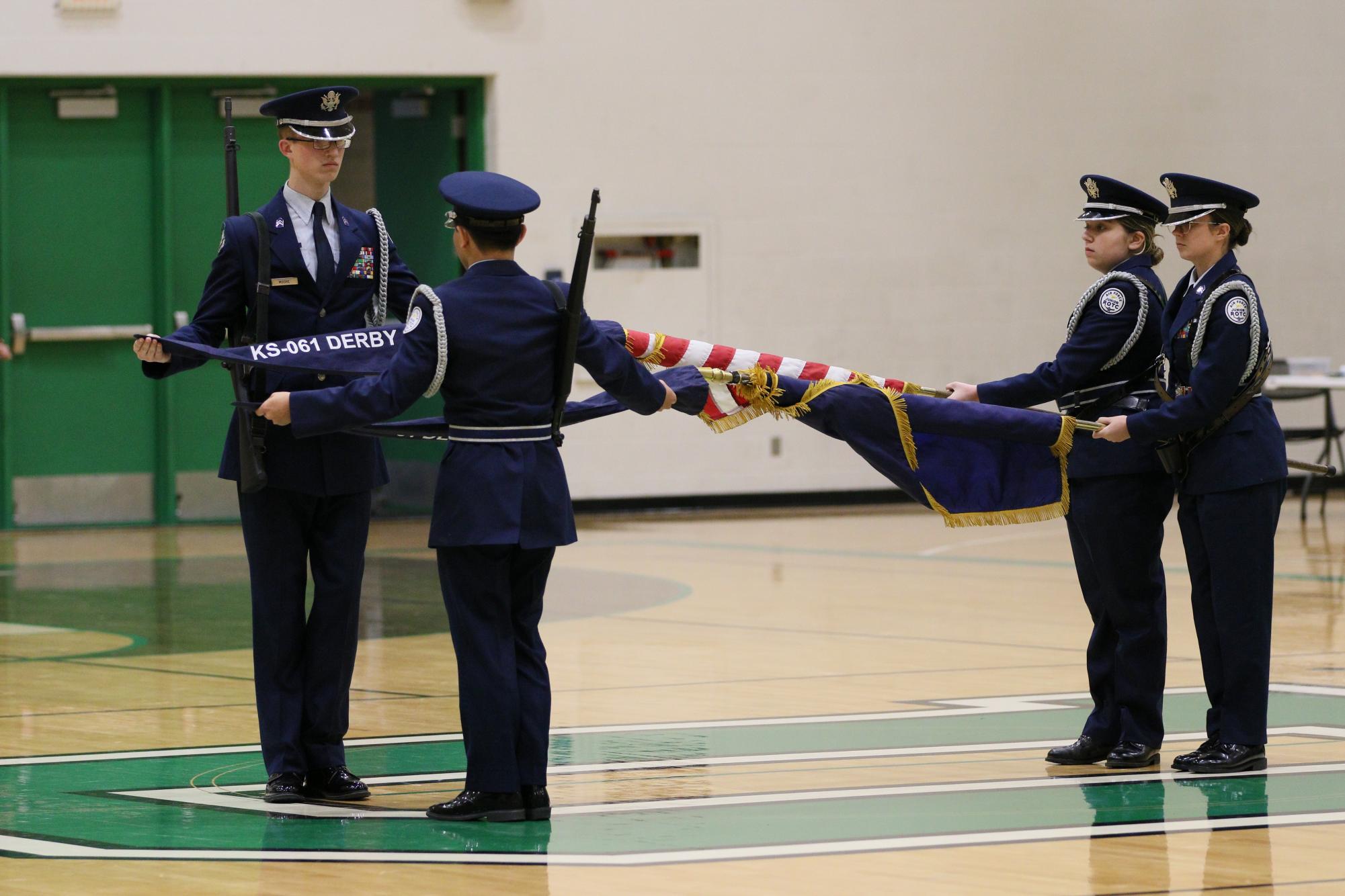 AFJROTC Drill Meet (Photos by Maggie Elliott)