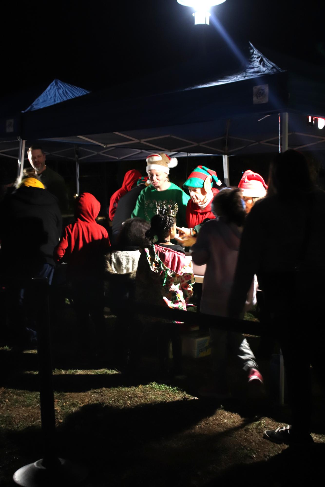 Annual tree lighting and jazz band (Photos by Persephone Ivy)