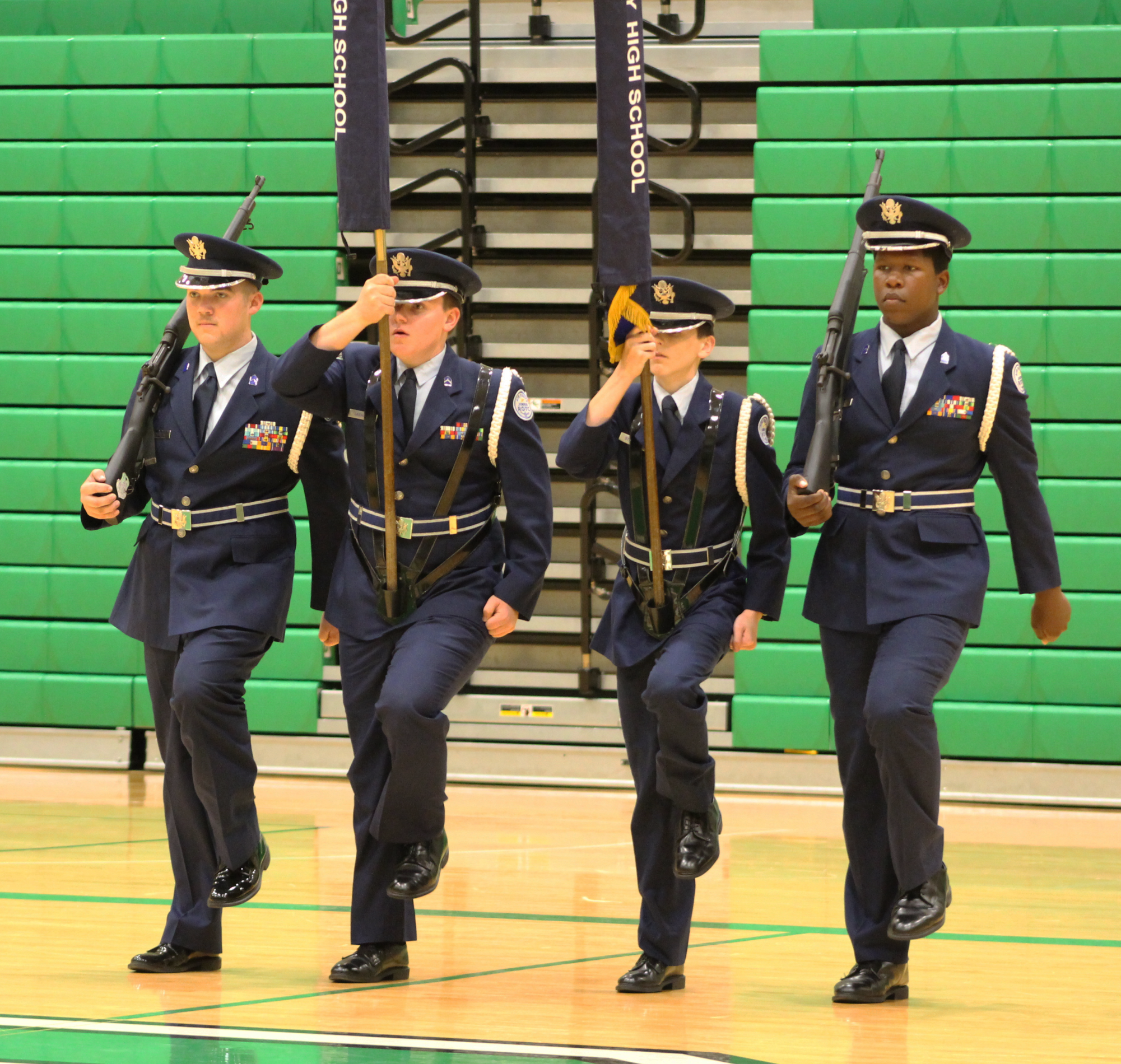 AFJROTC Drill Meet By Arabella Hounschell