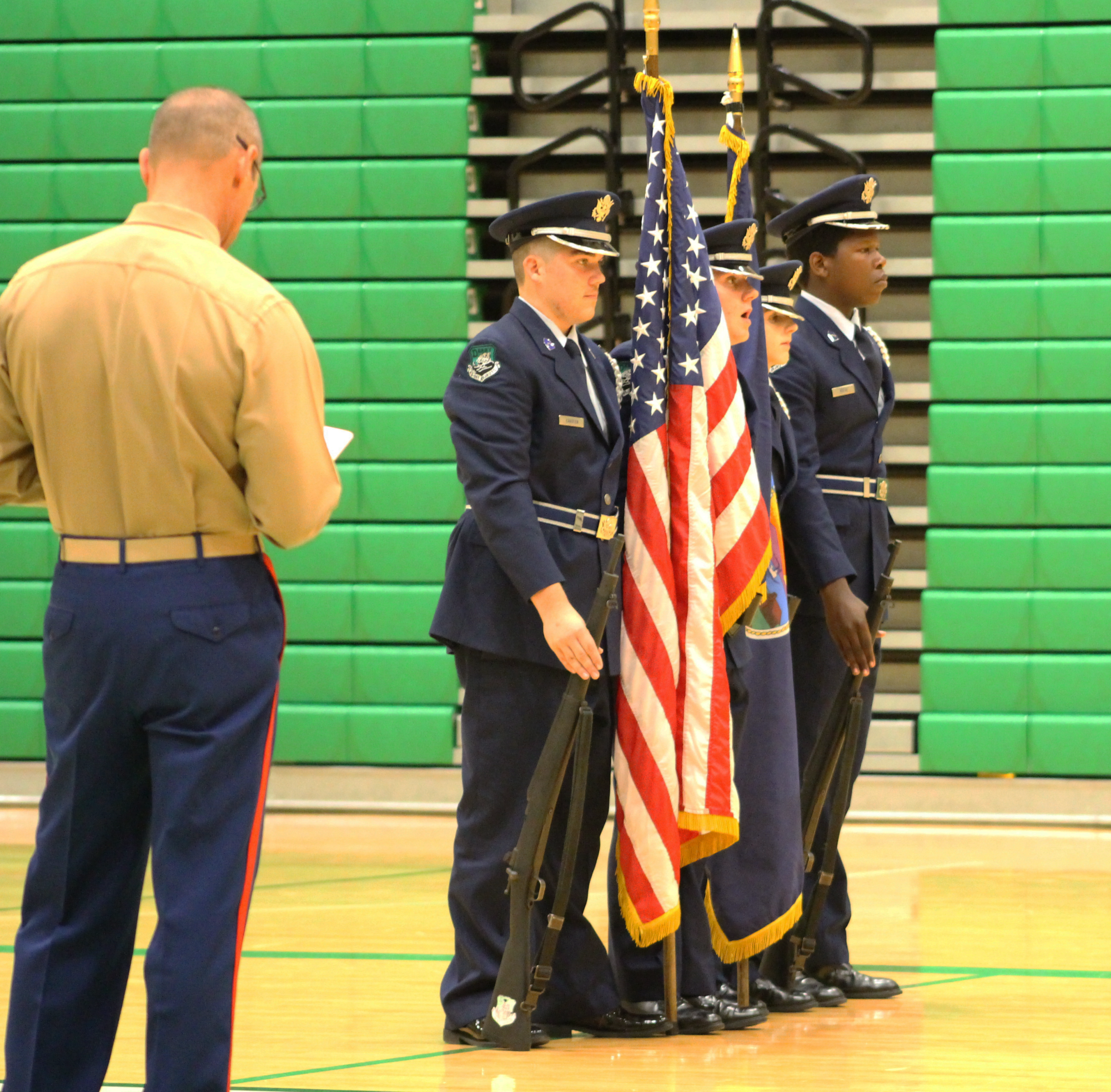 AFJROTC Drill Meet (Photos by Arabella Hounschell)