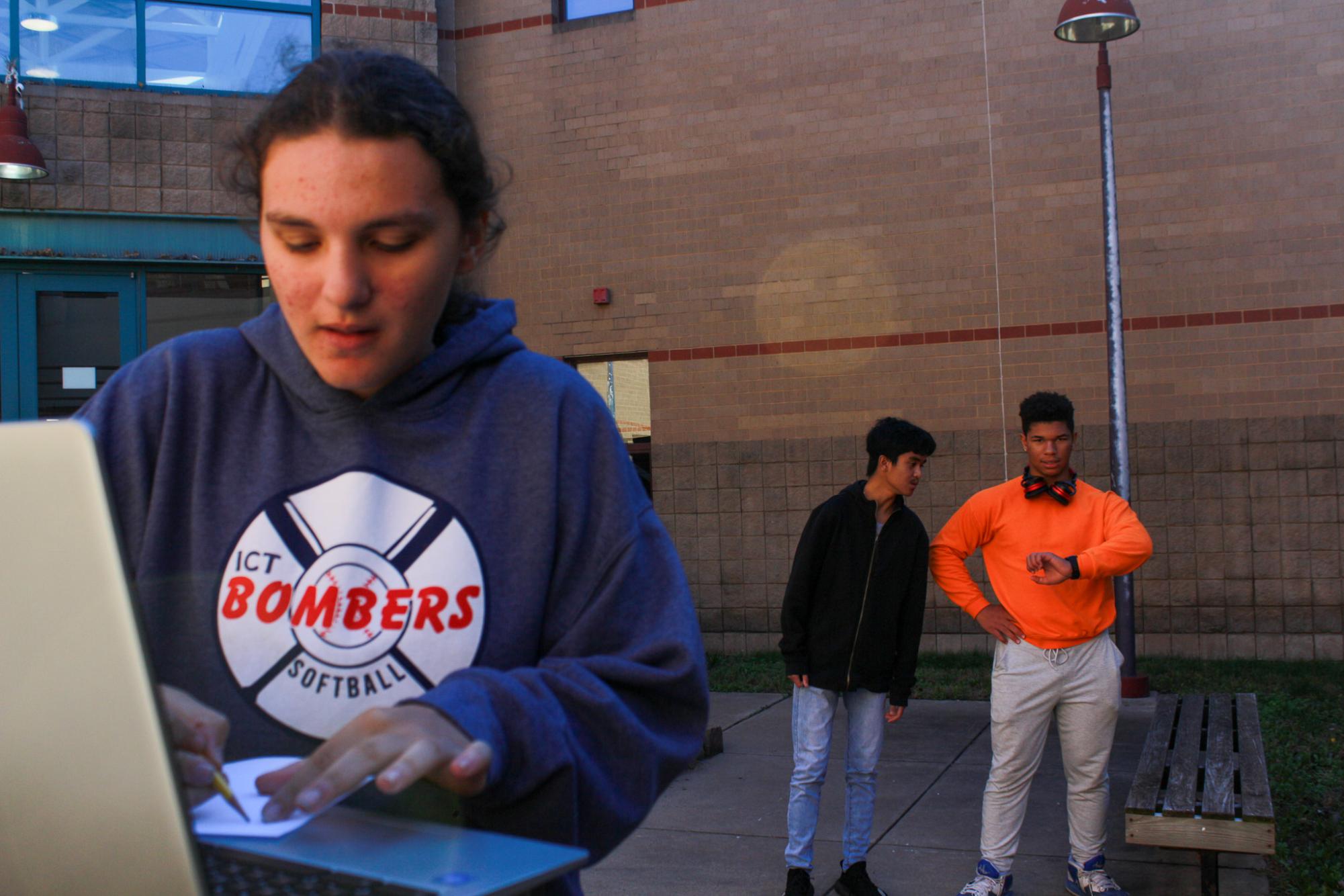 Group Project Filming (Photos by Olivia Grosser)