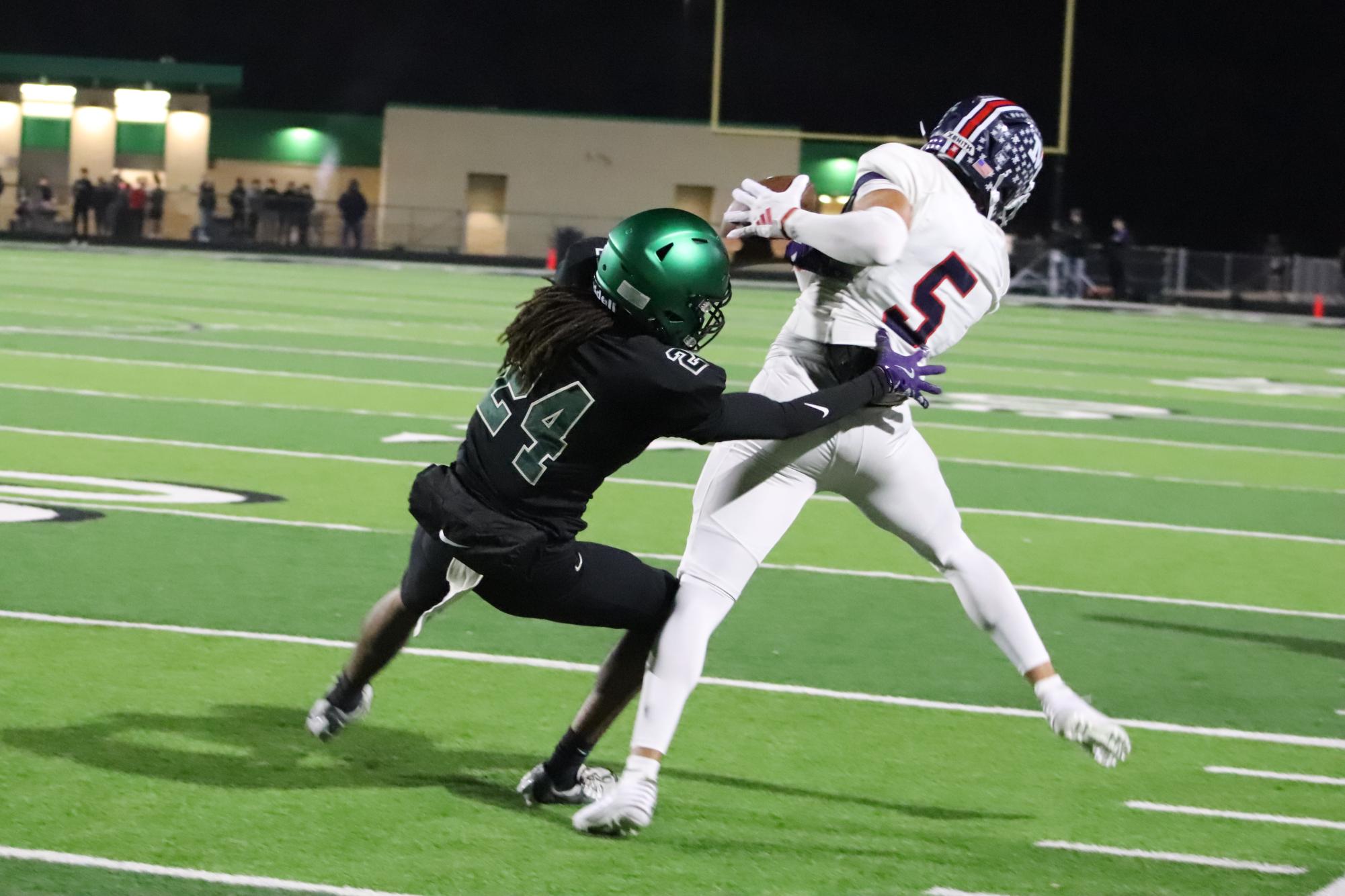 Football vs Manhattan substate (Photos by Persephone Ivy)