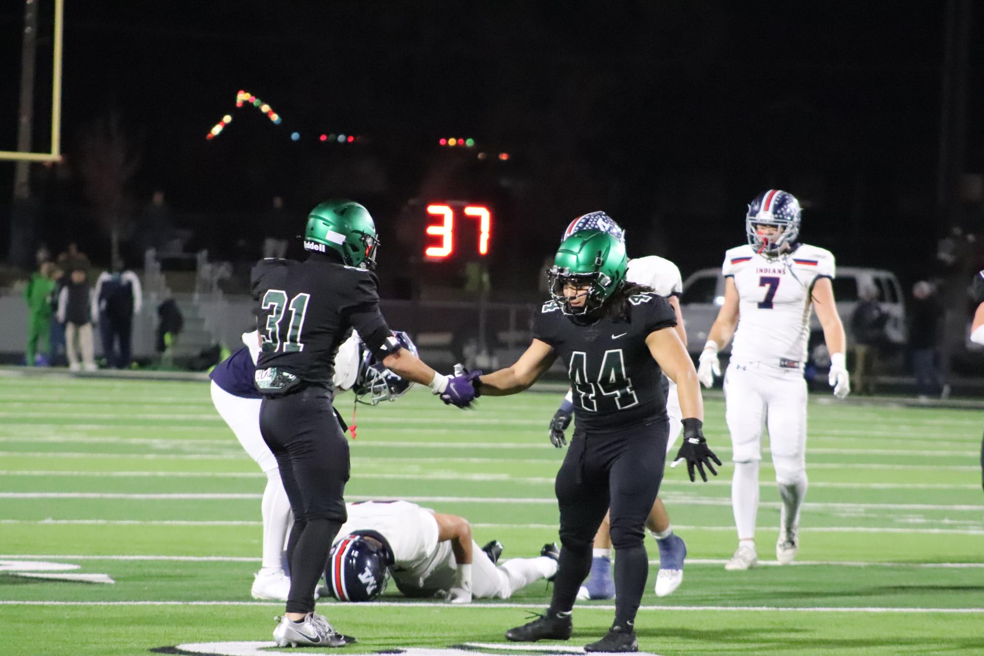 Football vs Manhattan substate (Photos by Persephone Ivy)