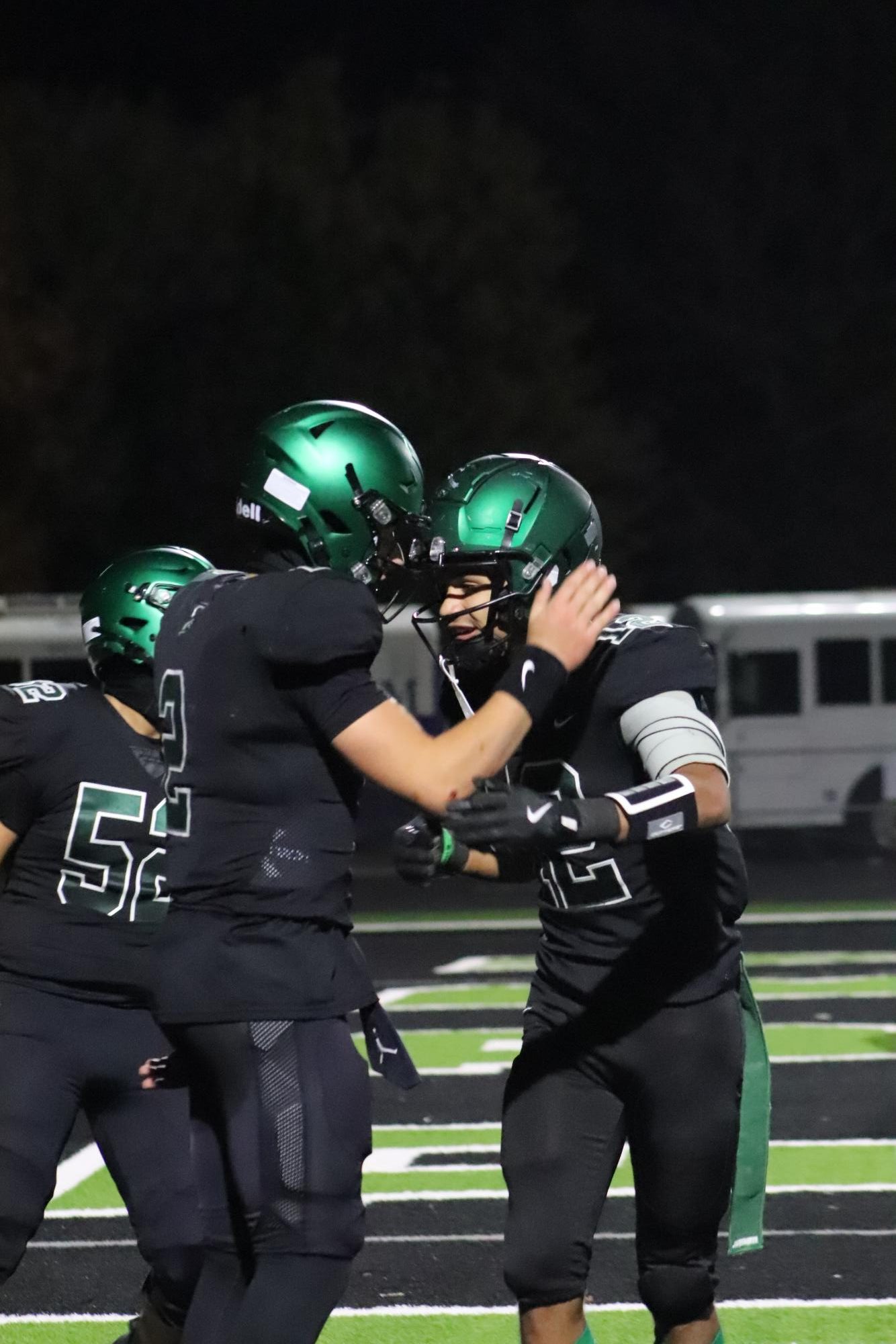 Football vs Manhattan substate (Photos by Persephone Ivy)