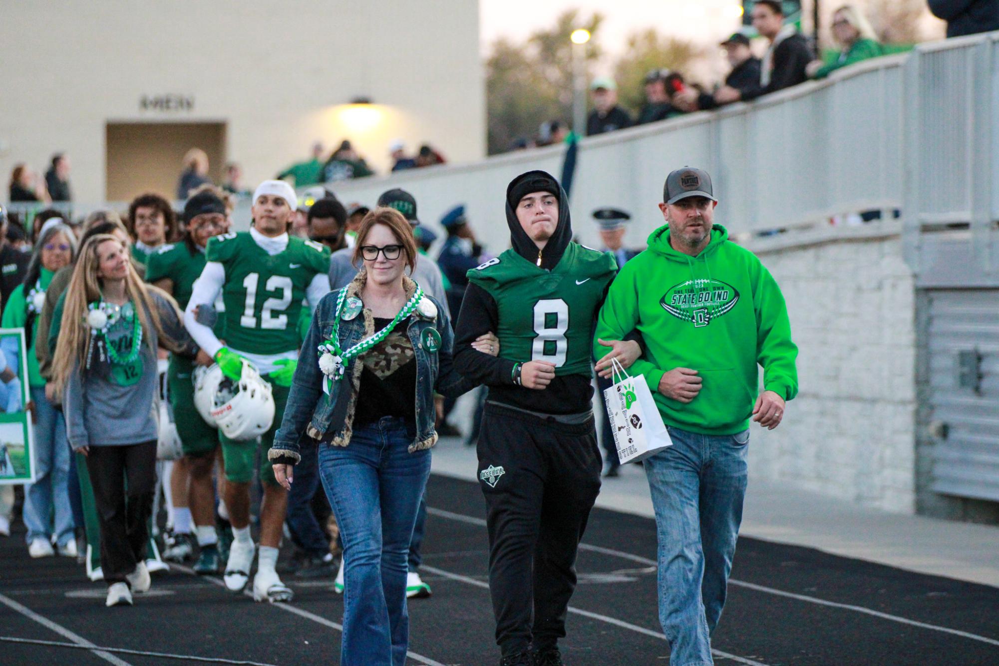 Senior Night & Halftime show at Football Vs. Campus game (Photos by Liberty Smith)