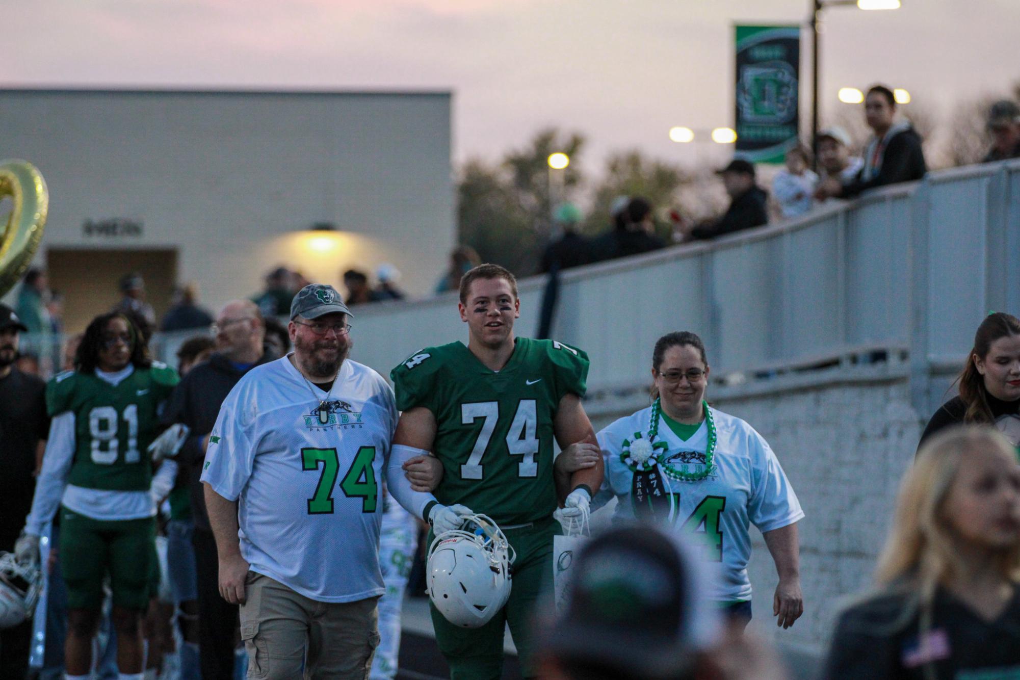 Senior Night & Halftime show at Football Vs. Campus game (Photos by Liberty Smith)