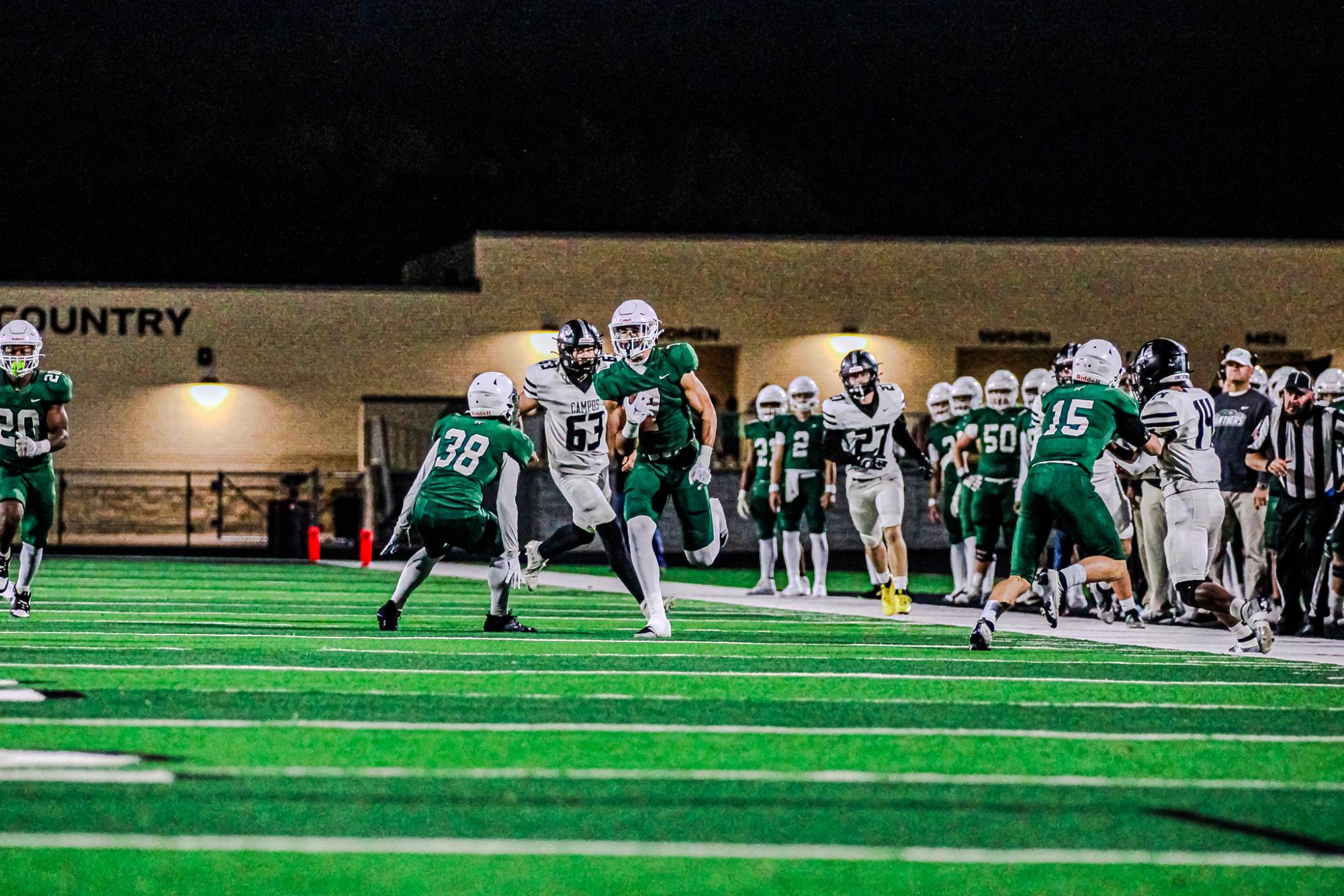 Playoffs Round 1 Football vs. Campus (Photos by Liberty Smith)