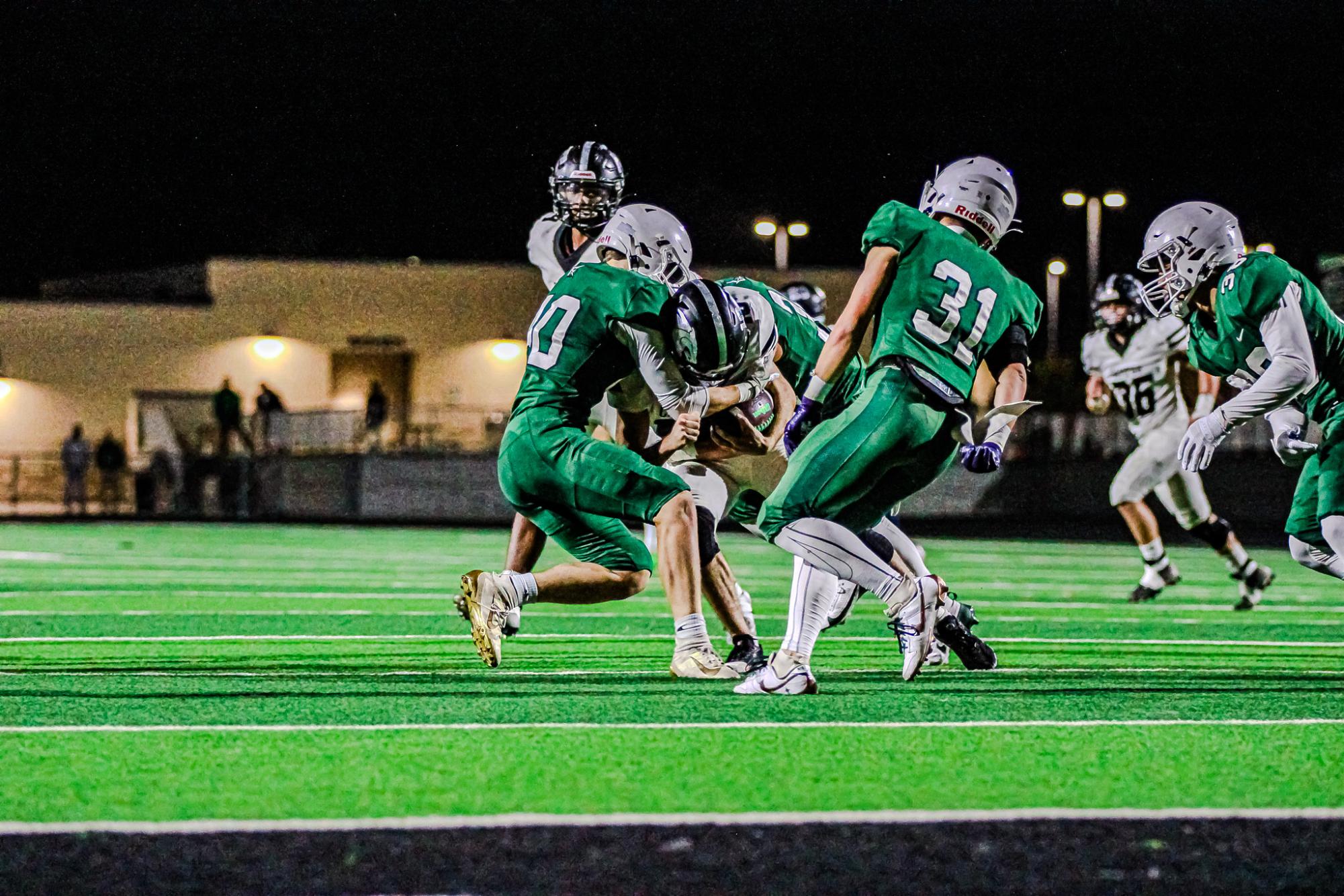 Playoffs Round 1 Football vs. Campus (Photos by Liberty Smith)