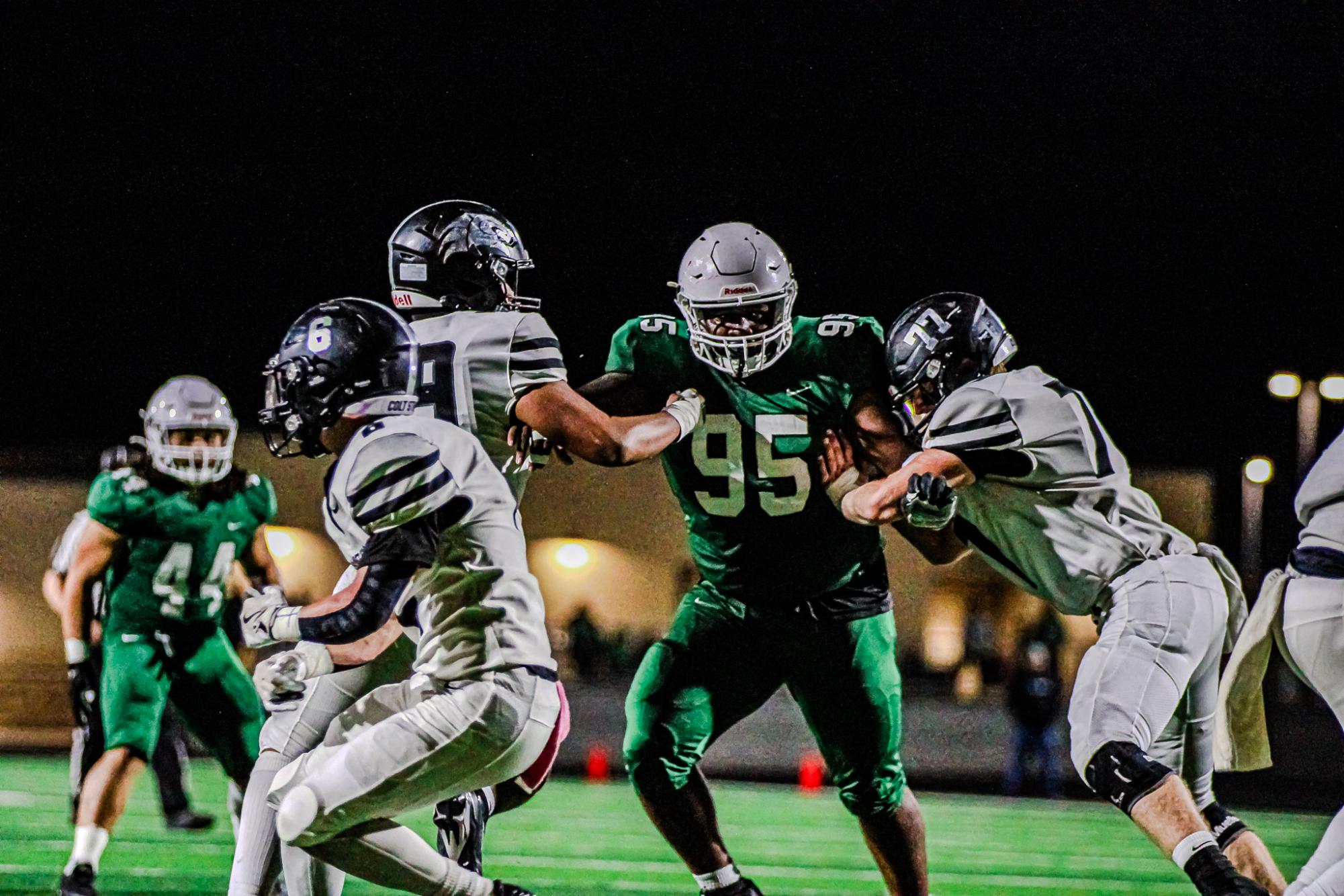 Playoffs Round 1 Football vs. Campus (Photos by Liberty Smith)