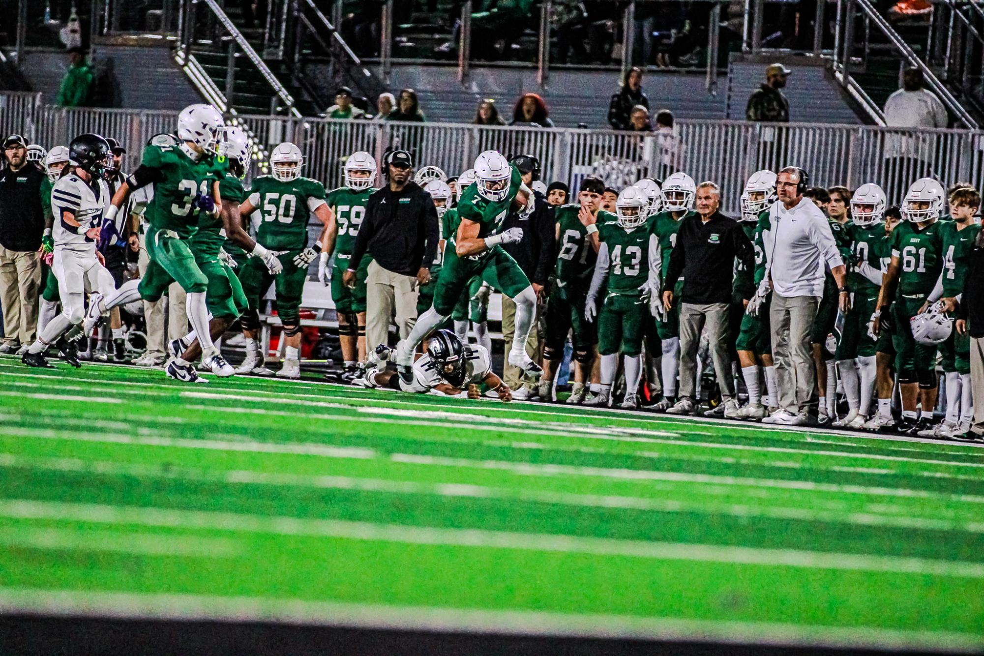 Playoffs Round 1 Football vs. Campus (Photos by Liberty Smith)