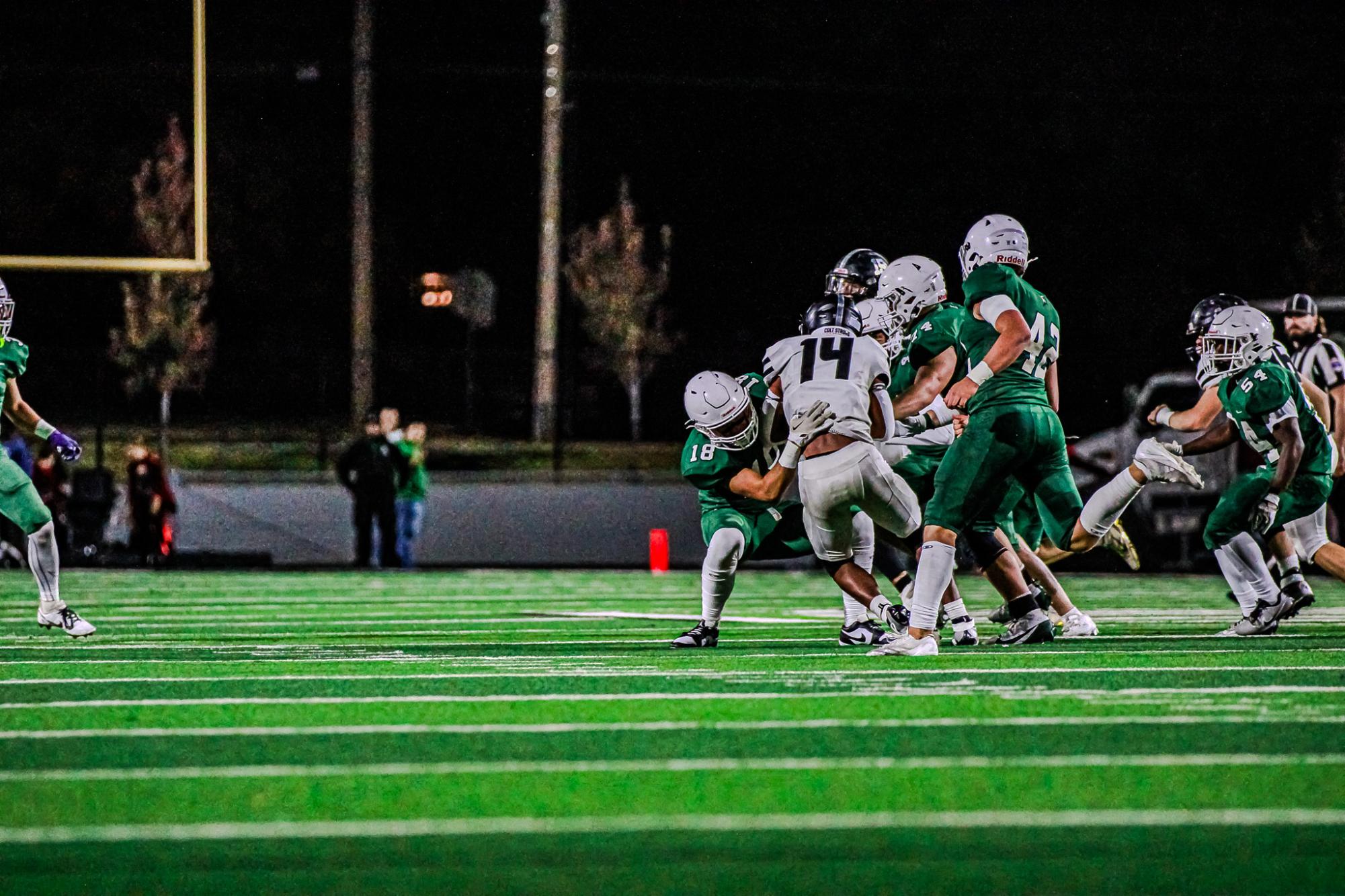 Playoffs Round 1 Football vs. Campus (Photos by Liberty Smith)